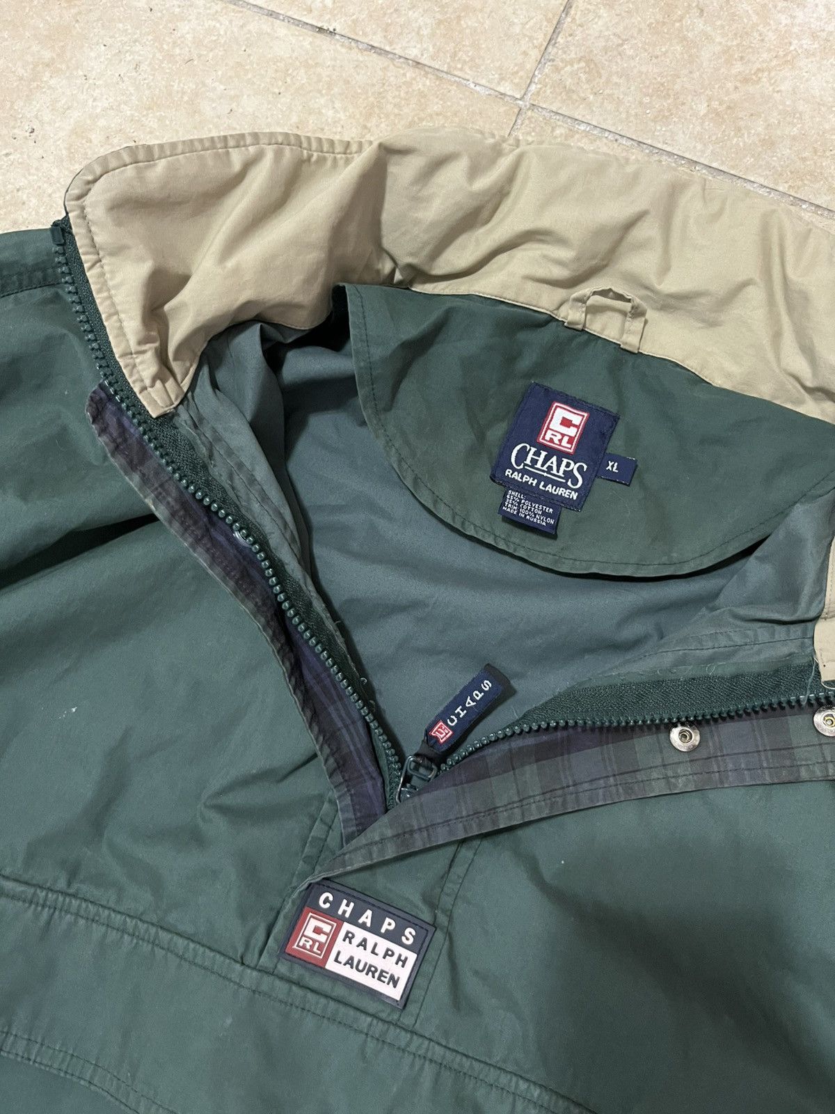 Polo Ralph Lauren Vintage 90 Chaps Ralph Lauren Polo Anorak Windbreaker Jacket Size US XL / EU 56 / 4 - 2 Thumbnail