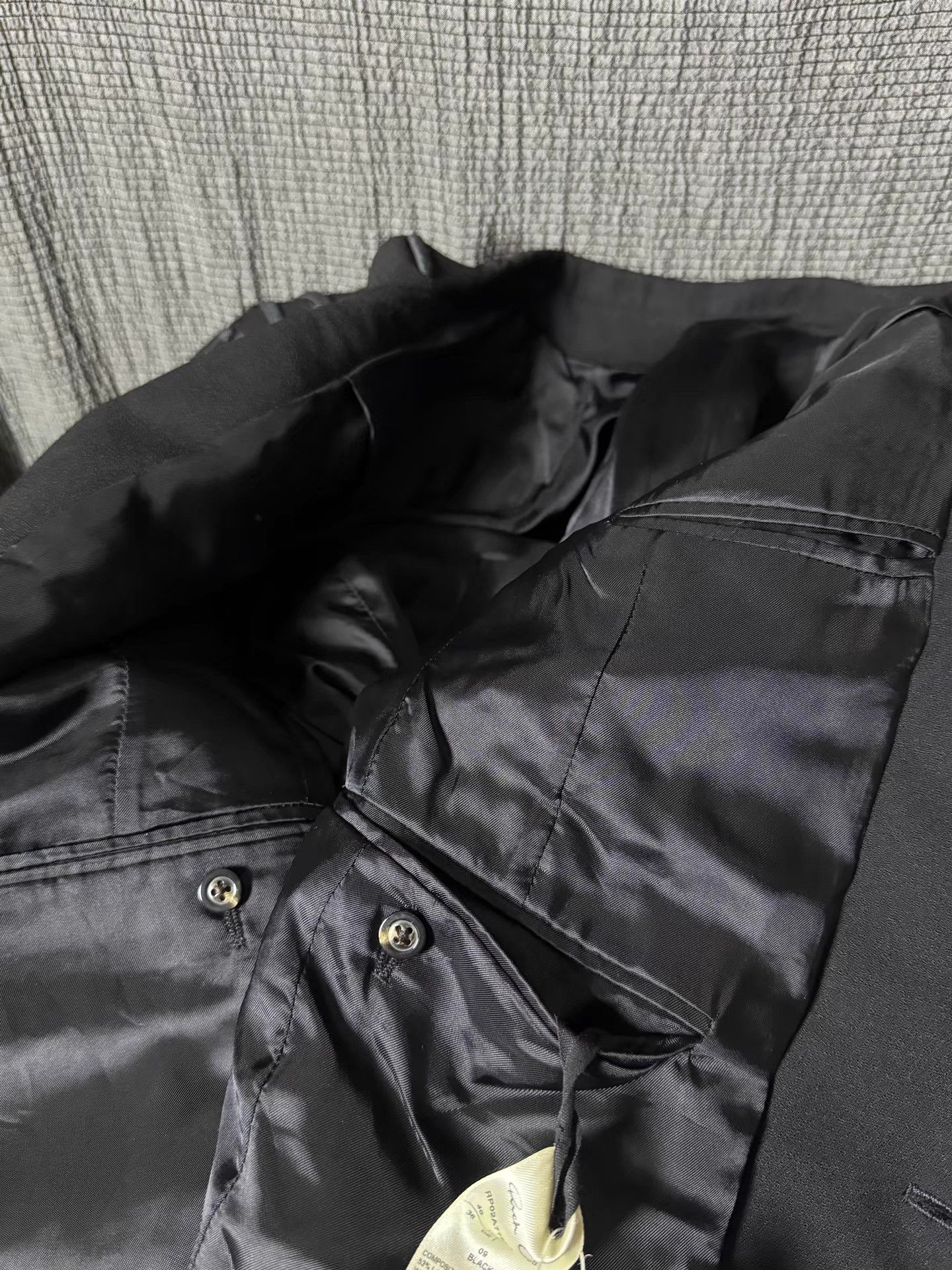 Rick Owens Rick Owens 21FW cropped single-button suit jacket Size S / US 4 / IT 40 - 6 Thumbnail