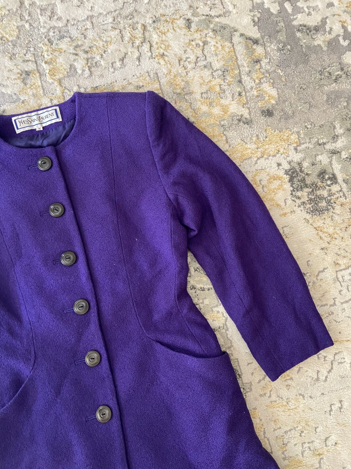 Yves Saint Laurent YSL COAT MINIMALIST Size M / US 6-8 / IT 42-44 - 4 Thumbnail
