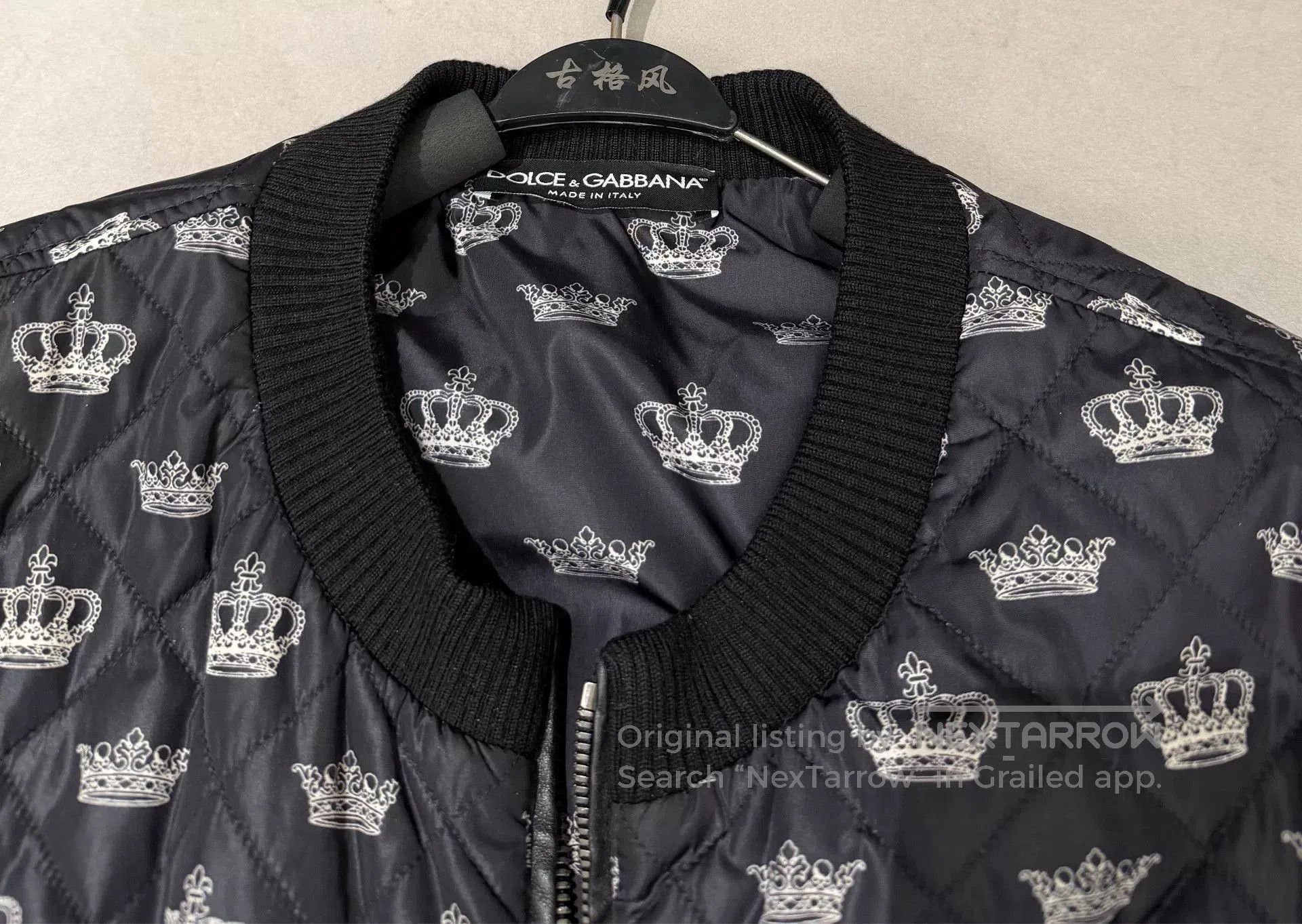 Dolce & Gabbana Dolce & Gabbana Runway Crown Print Puffer Jacket. Size US L / EU 52-54 / 3 - 2 Thumbnail