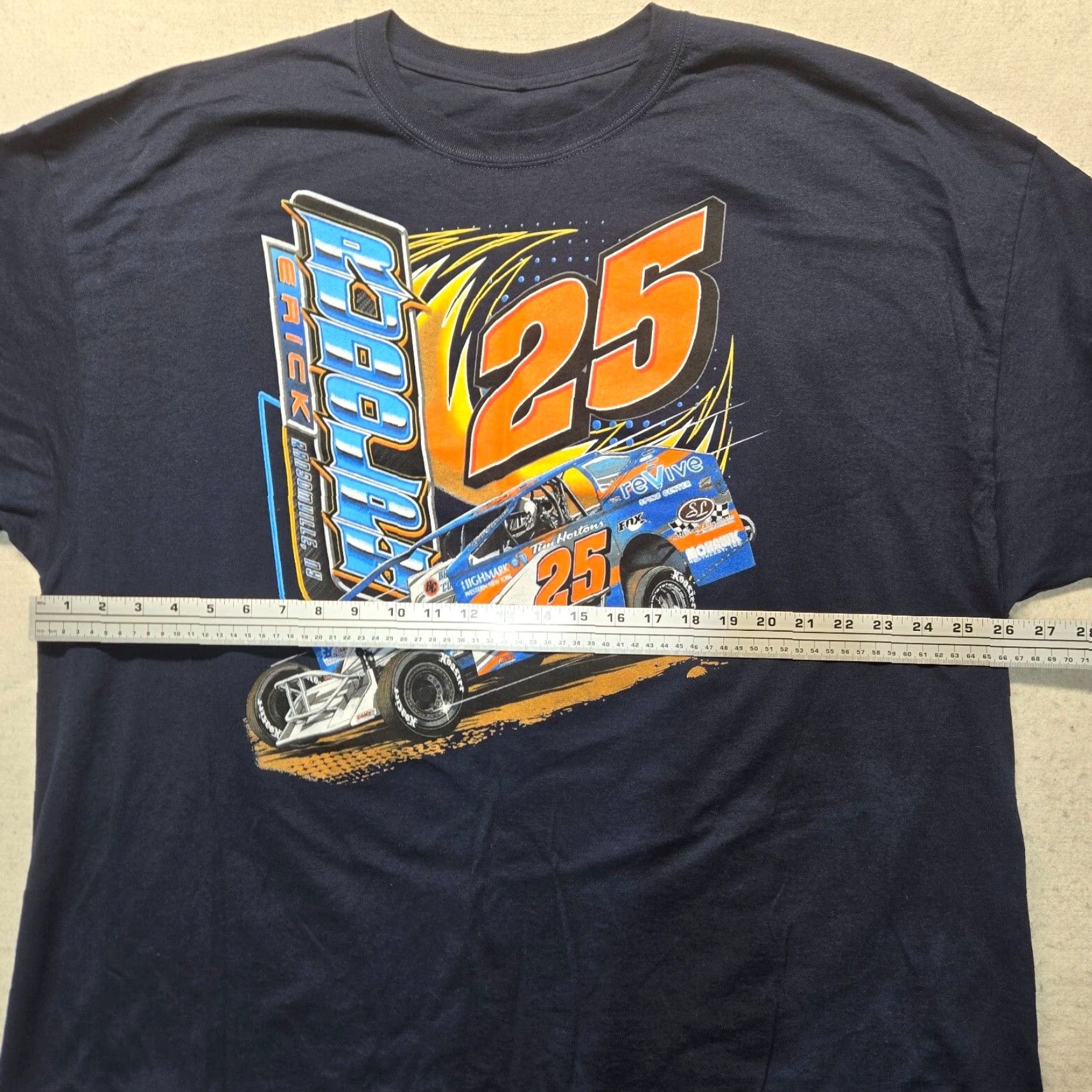 Vintage VINTAGE Racing T-Shirt Men Adult 3XL Black Short Sleeve Logo Cotton All Seasons Size US XXL / EU 58 / 5 - 4 Thumbnail