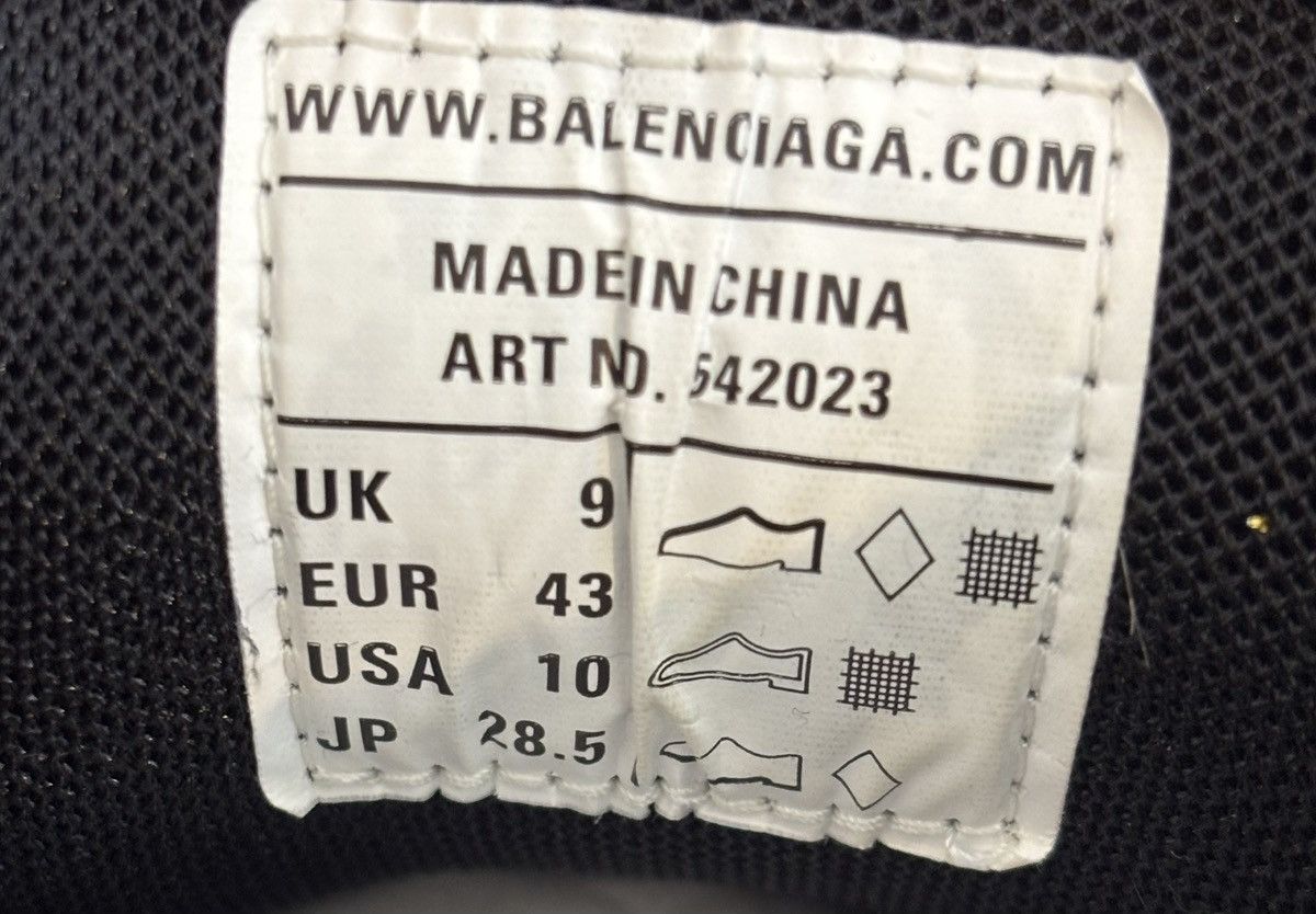 Balenciaga Balenciaga Track Runner Blk/Grey Size US 10 / EU 43 - 10 Thumbnail
