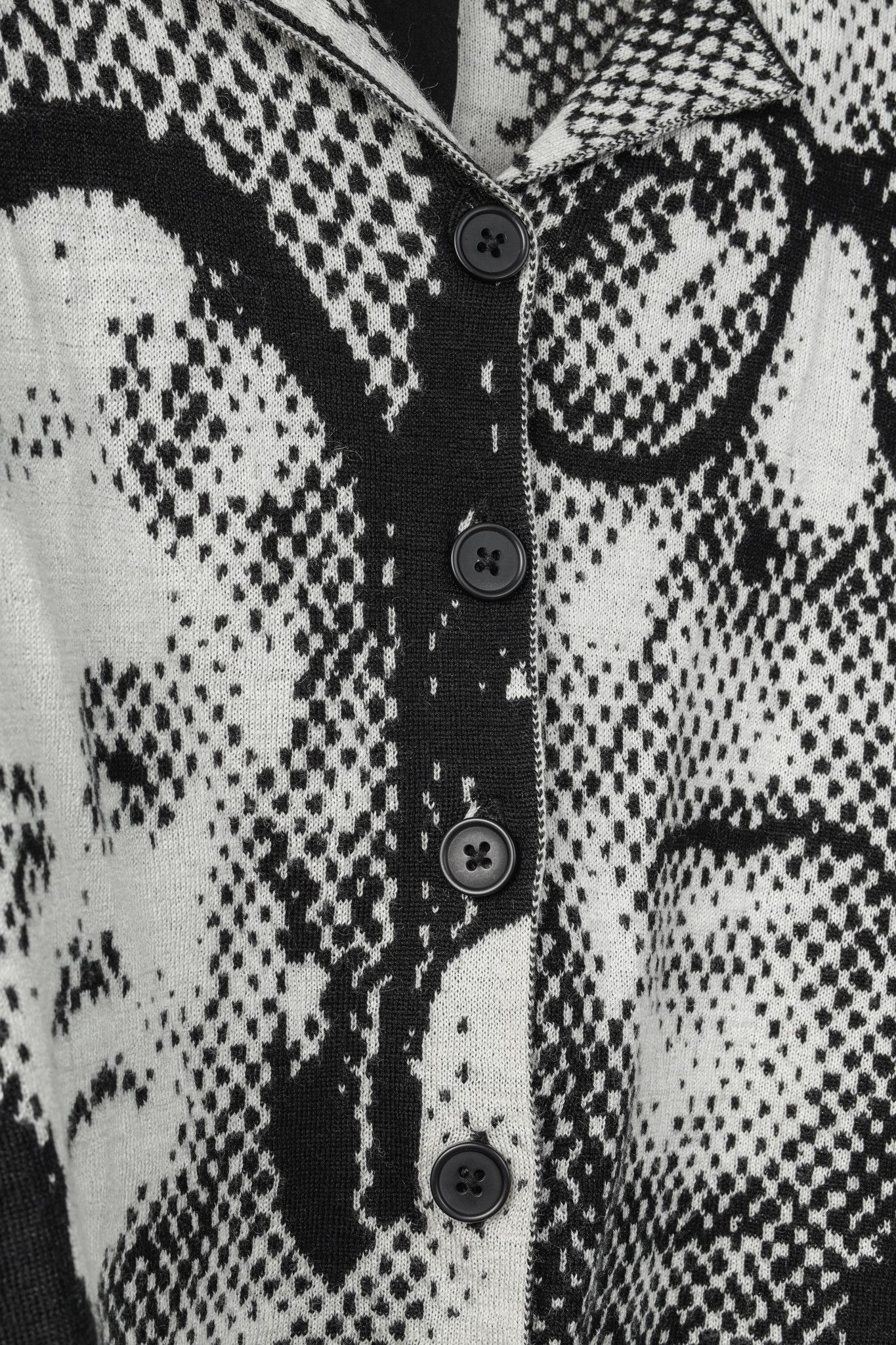 Rundholz Rundholz Black Label Graphic Print Cropped Cardigan Size L / US 10 / IT 46 - 7 Thumbnail