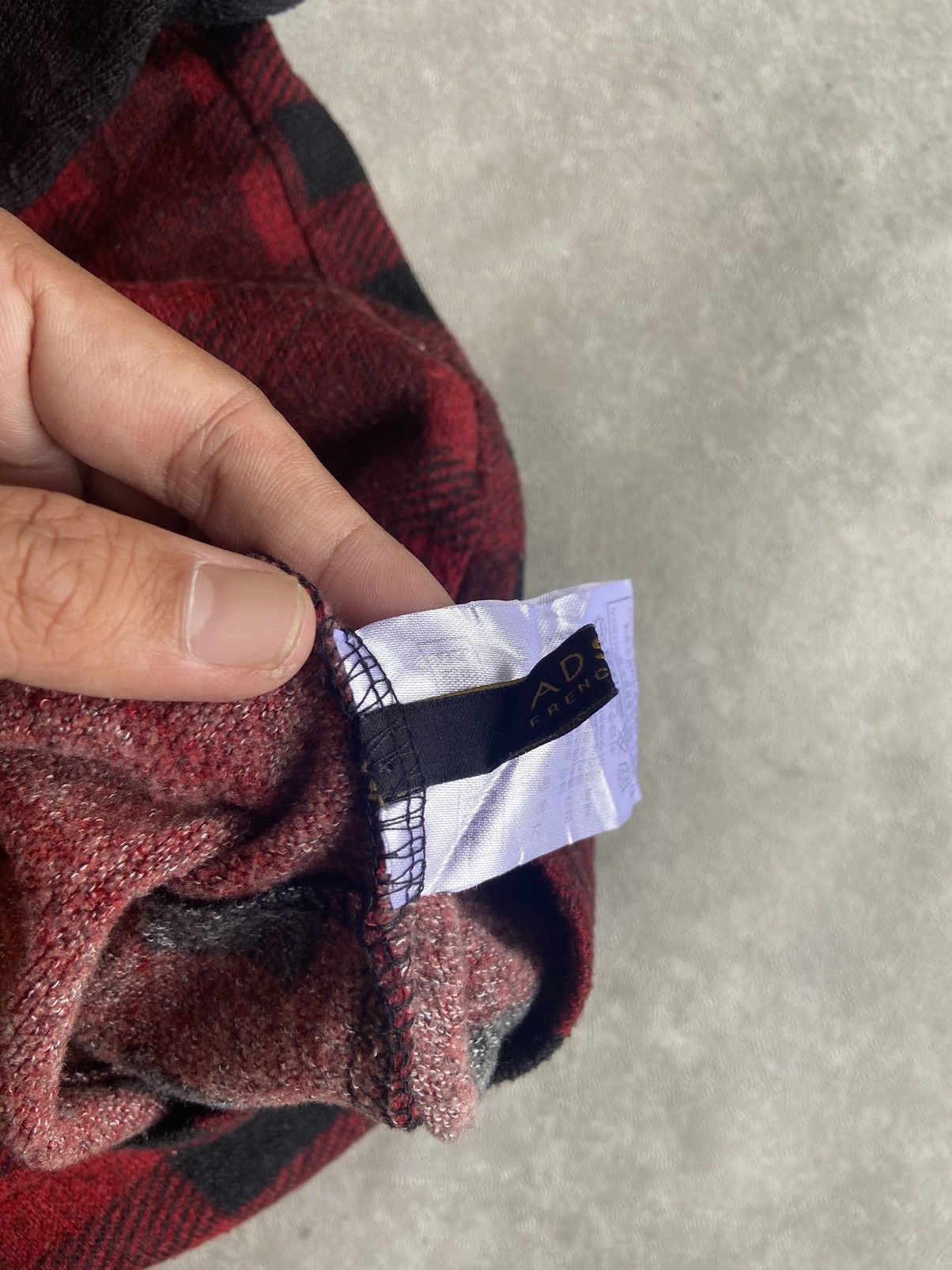 If Six Was Nine × Japanese Brand × Le Grande Bleu (L.G.B.) Double Layer Pattern Flannel Long Sleeve Size US L / EU 52-54 / 3 - 8 Thumbnail