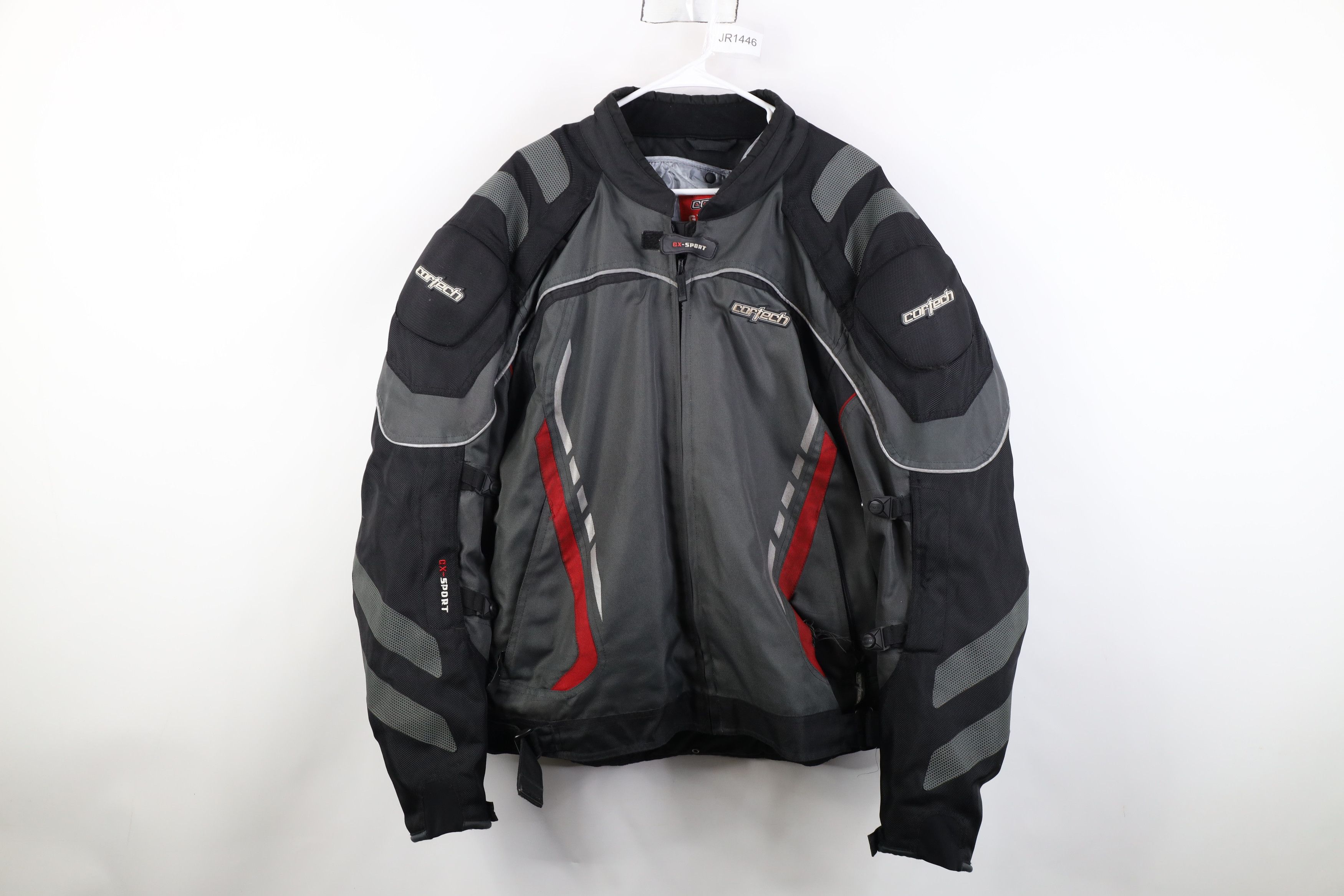 Vintage Vintage Streetwear Armored Padded Motorcycle Riding Jacket Size US XXL / EU 58 / 5 - 1 Thumbnail