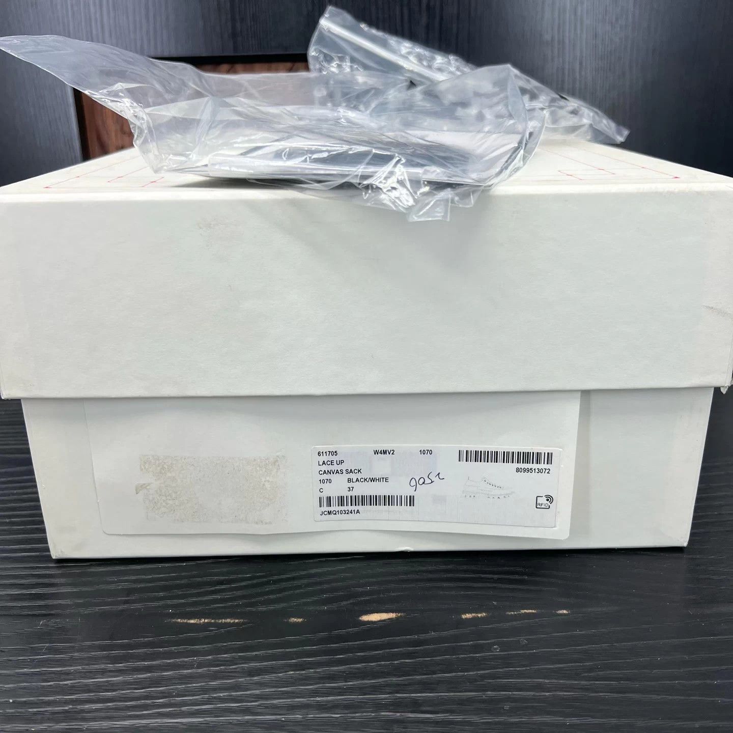 Alexander McQueen McQueen Black & White Martin Boots Near New 37 Size US 6 / IT 36 - 9 Thumbnail
