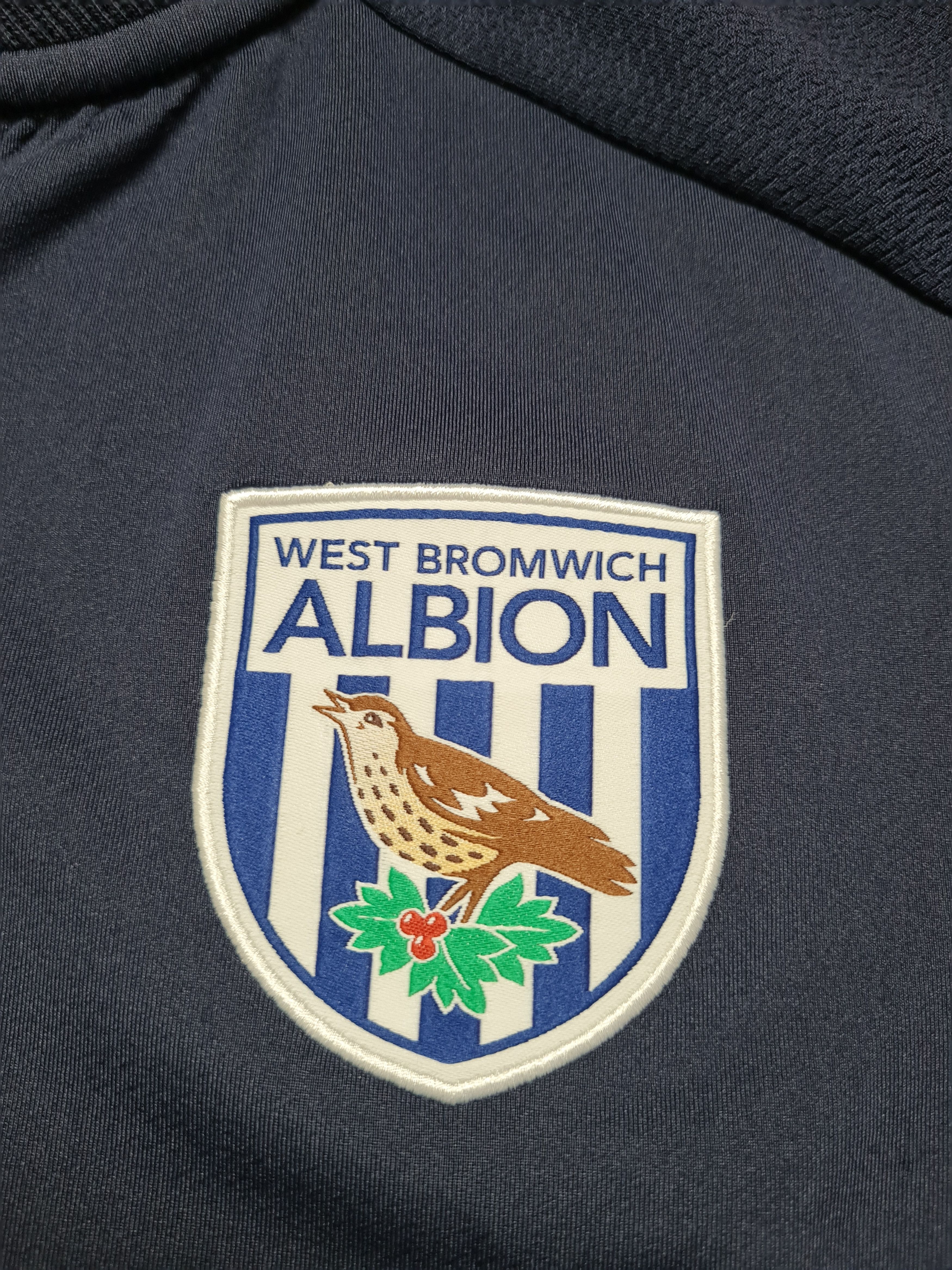 Macron Official West Brom WBA Macron Player Training Top Jacket Size US M / EU 48-50 / 2 - 15 Thumbnail