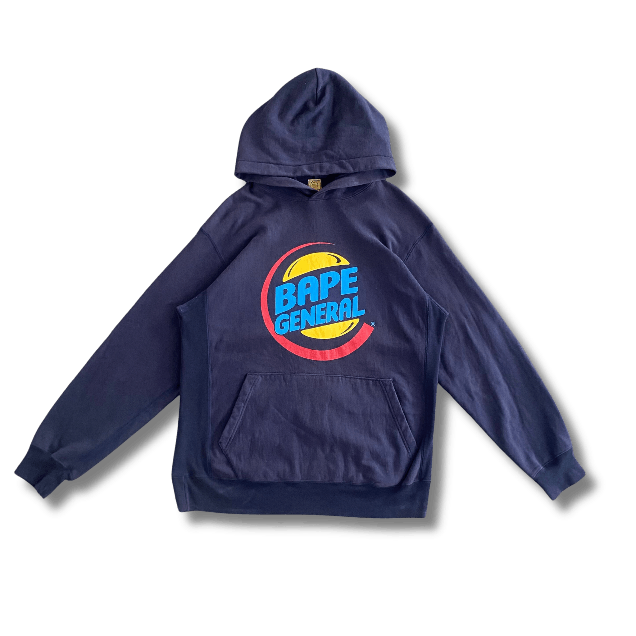 Bape Vintage Bape General Hoodie "Burger King" Size US L / EU 52-54 / 3 - 1 Thumbnail