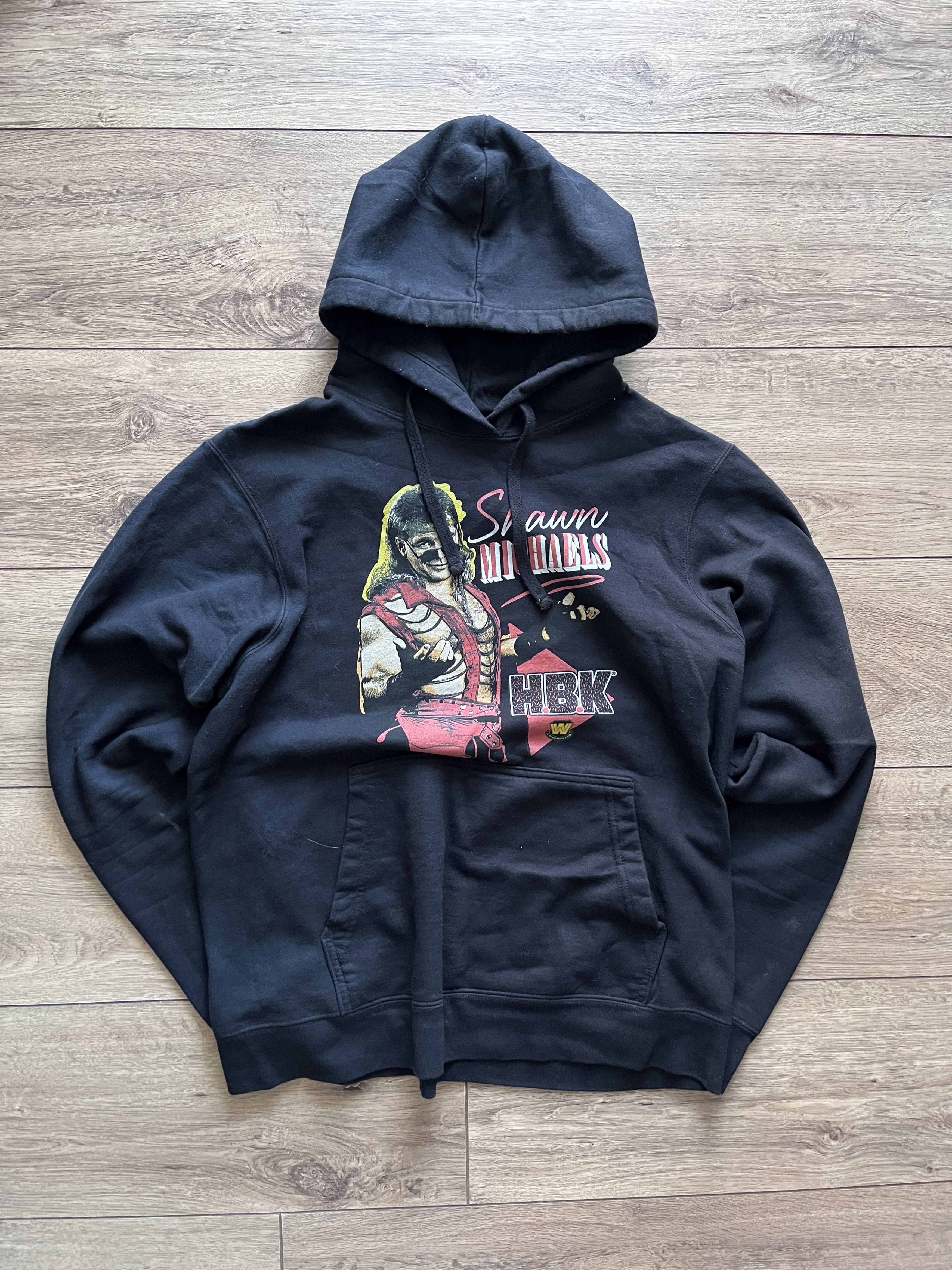Vintage × WWE × WWF Vintage WWF HBK Shawn Michaels Hoodie WWE Size US M / EU 48-50 / 2 - 1 Thumbnail