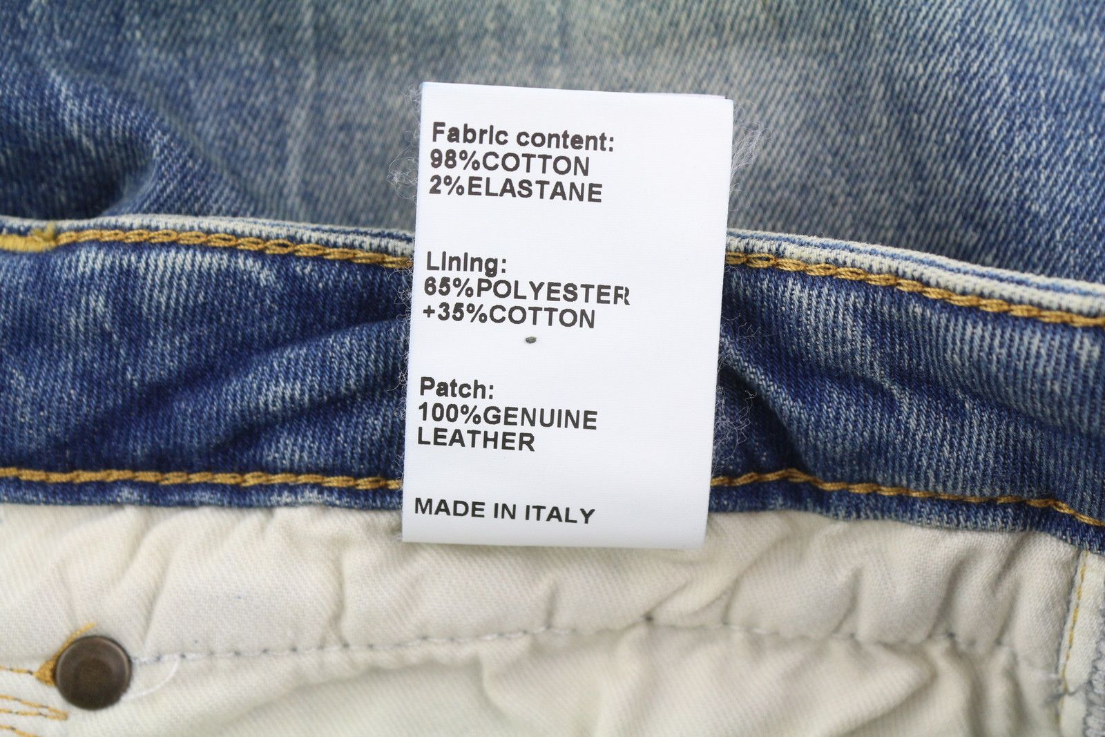 R13 BOY STRAIGHT 27 Cropped Ankle Washed Blue Kelly 84445 Size 27" / US 4 / IT 40 - 11 Thumbnail