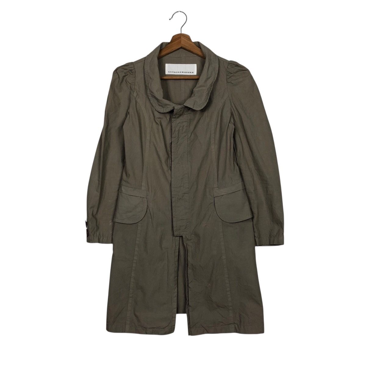 Issey Miyake 📌Vintage Chore Work Jacket Military Design Sunaokuwahara Size M / US 6-8 / IT 42-44 - 2 Thumbnail