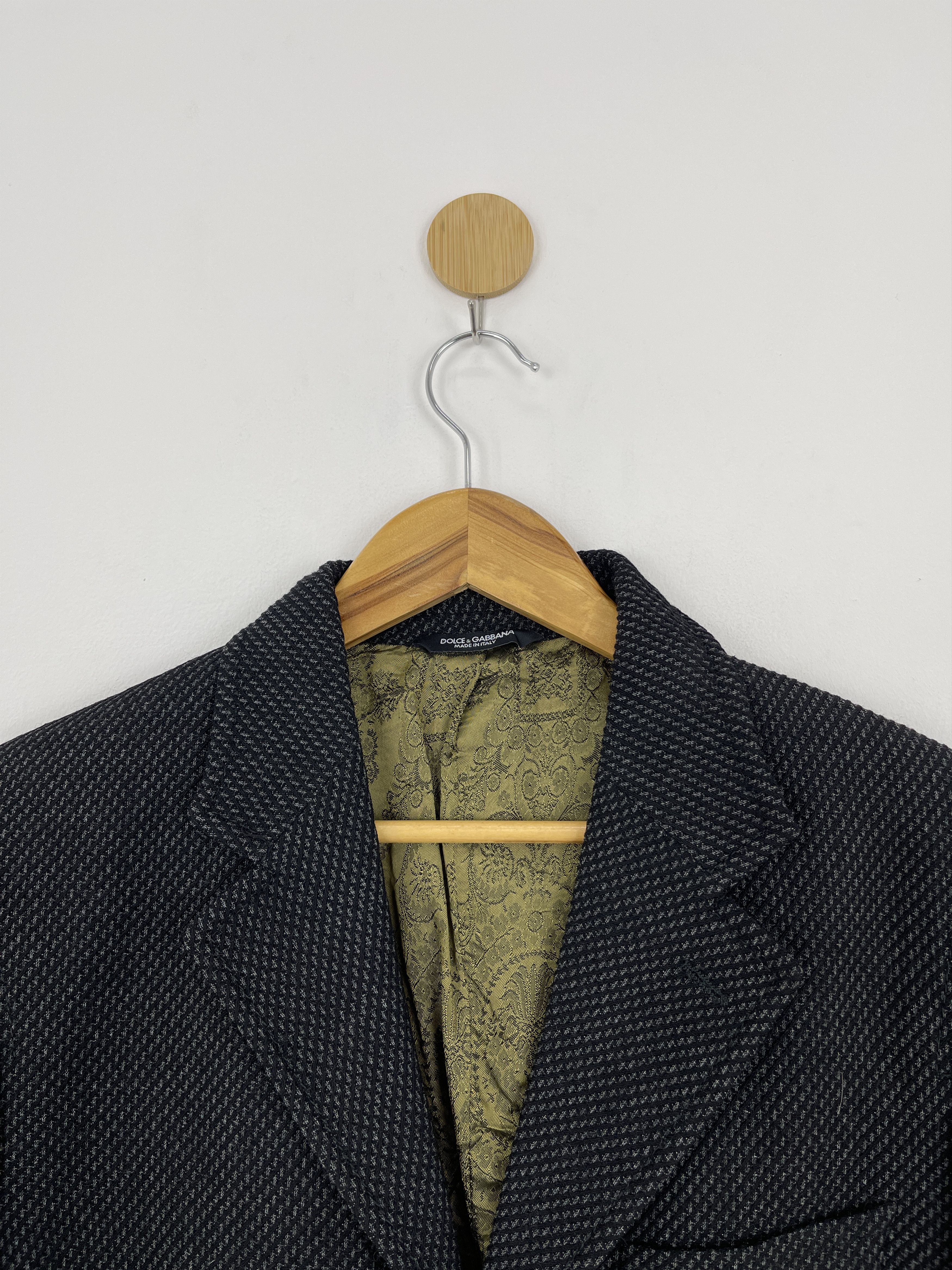 Dolce & Gabbana Vintage Dolce & Gabbana Wool Button Up Jacket JA0030 Size US S / EU 44-46 / 1 - 9 Thumbnail