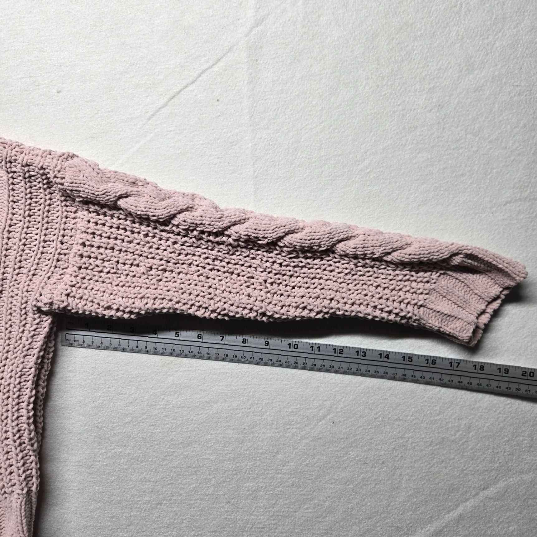 Aeropostale VINTAGE Aeropostale Women’s Sweater Cardigan Long Sleeve Pink XL Casual Knit Size XL / US 12-14 / IT 48-50 - 6 Thumbnail