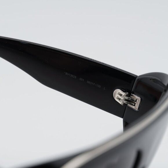 Bottega Veneta Bottega Veneta BV1362S 001 Sunglasses Black Geometric Frame Size ONE SIZE - 8 Thumbnail