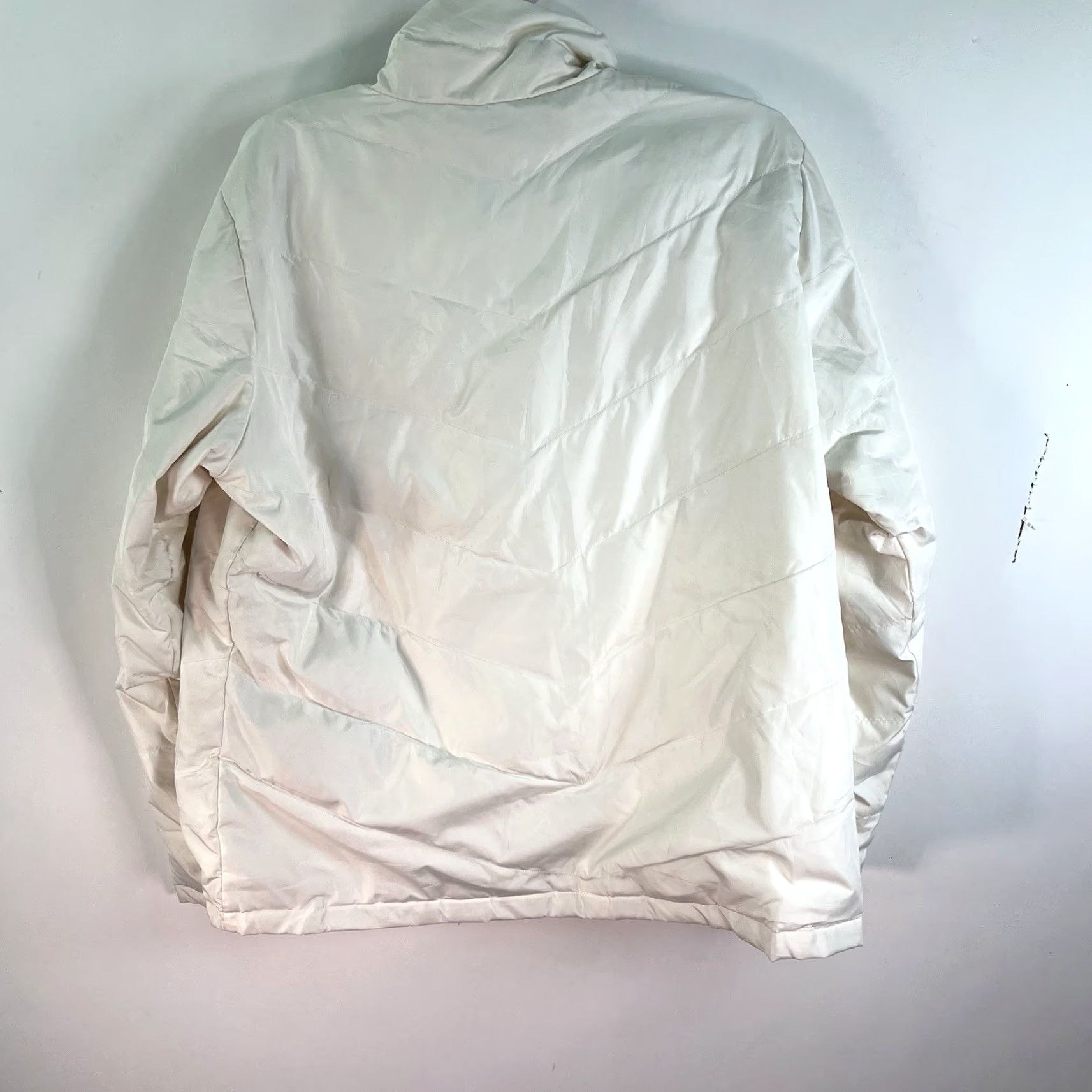 Lands' End Lands End Jacket Womens Size 14/16 Ivory Light Weight Down Size XXL / US 16-18 / IT 52-54 - 5 Thumbnail