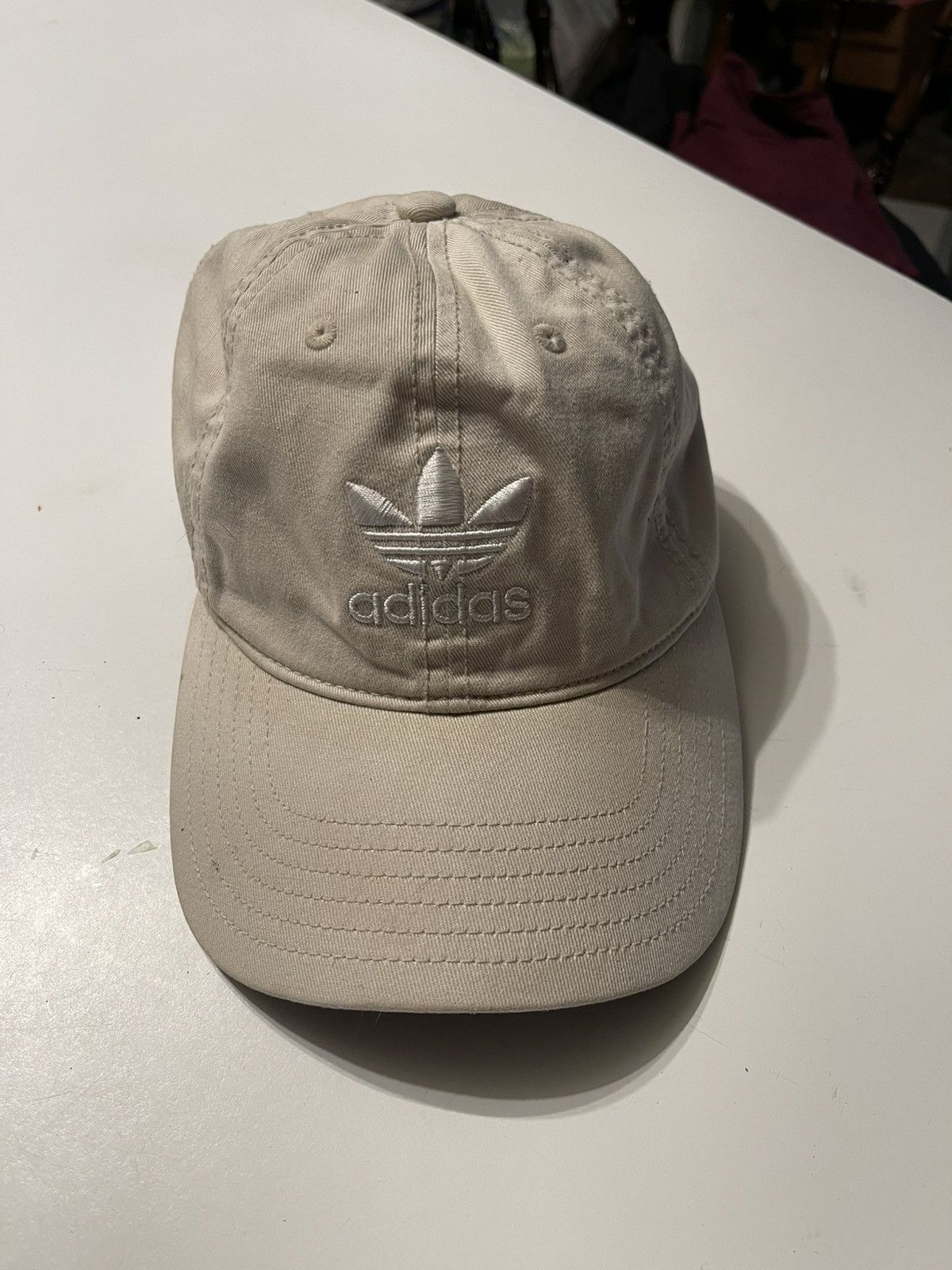 Adidas Adidas Originals Trefoil Baseball Cotton Dad Hat Adjustable Size ONE SIZE - 2 Thumbnail