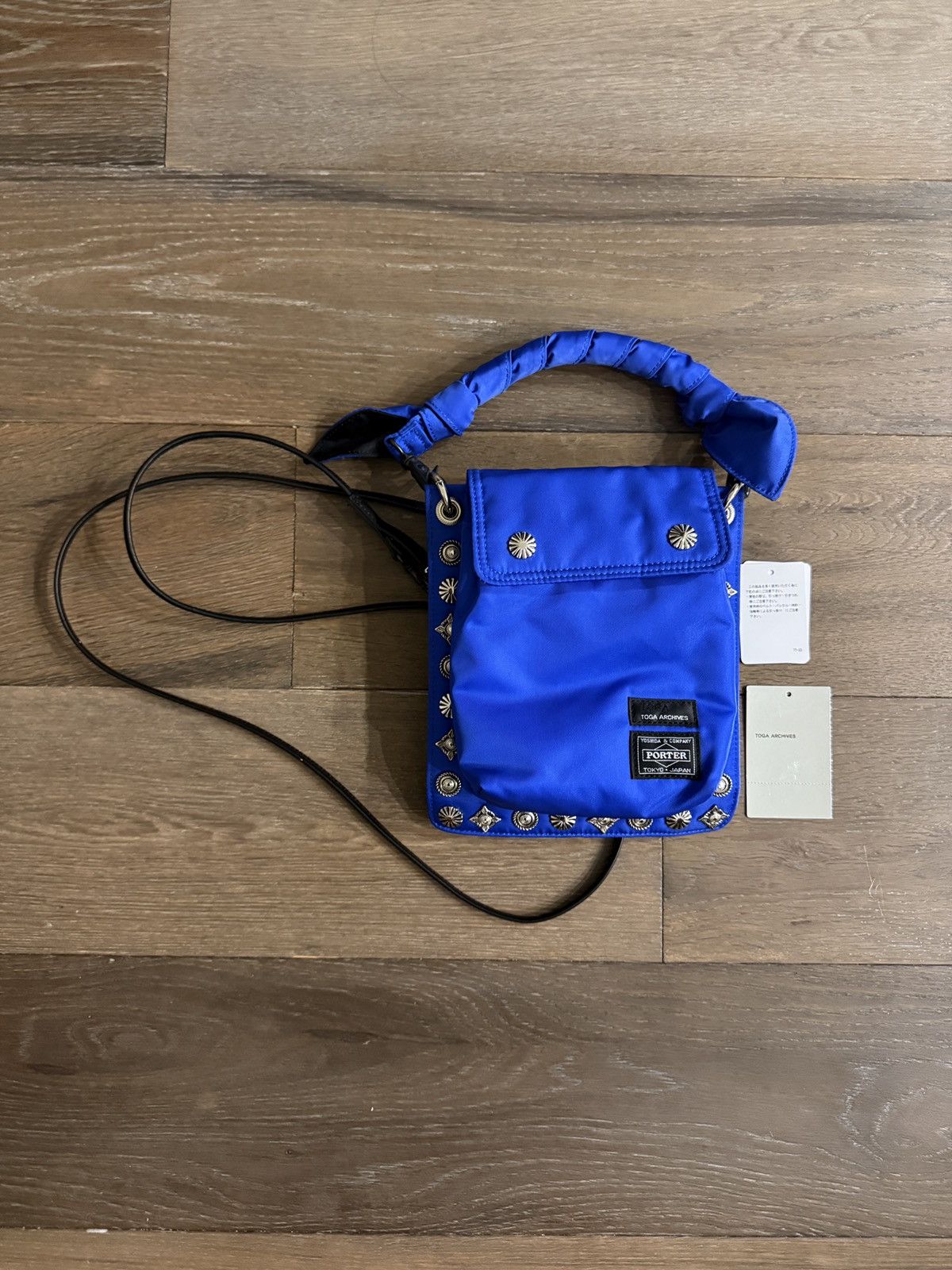 Porter × Toga Porter Yoshida x Toga Archives 2 Way Shoulder Bag Blue Size ONE SIZE - 4 Thumbnail