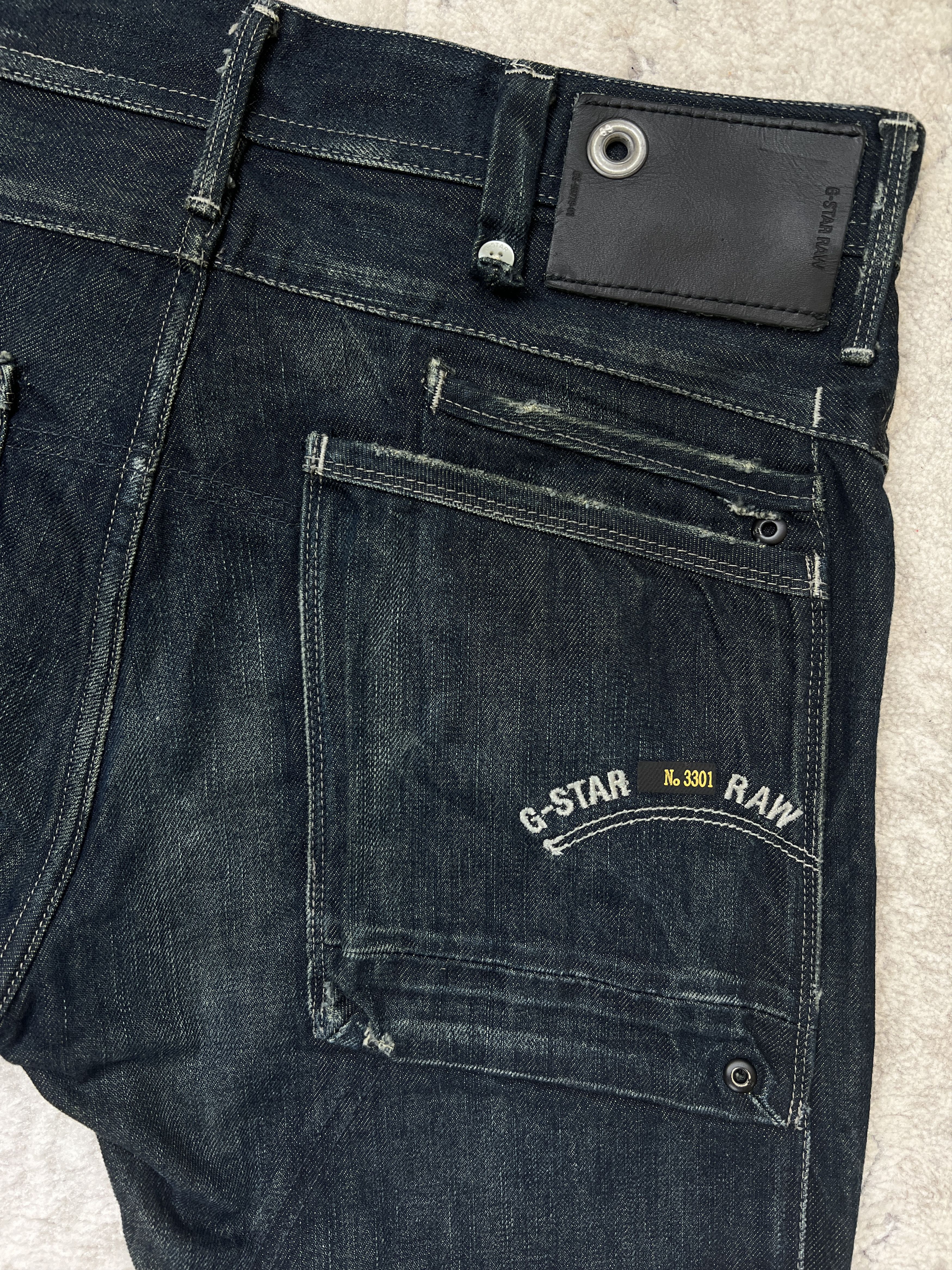 G-Star G-Star RAW Navy Jack Loose Tapered Jeans - Raw Denim 32 Size US 32 / EU 48 - 17 Thumbnail