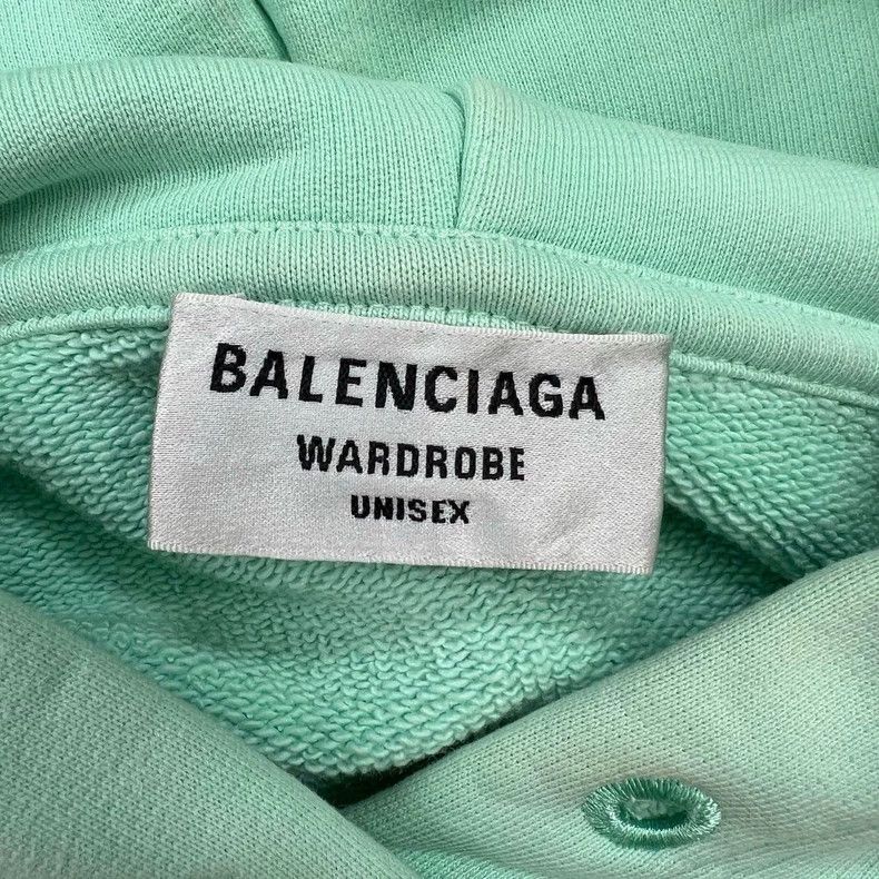 Balenciaga Balenciaga Mint green front and back monogrammed embroider Size US XS / EU 42 / 0 - 3 Thumbnail