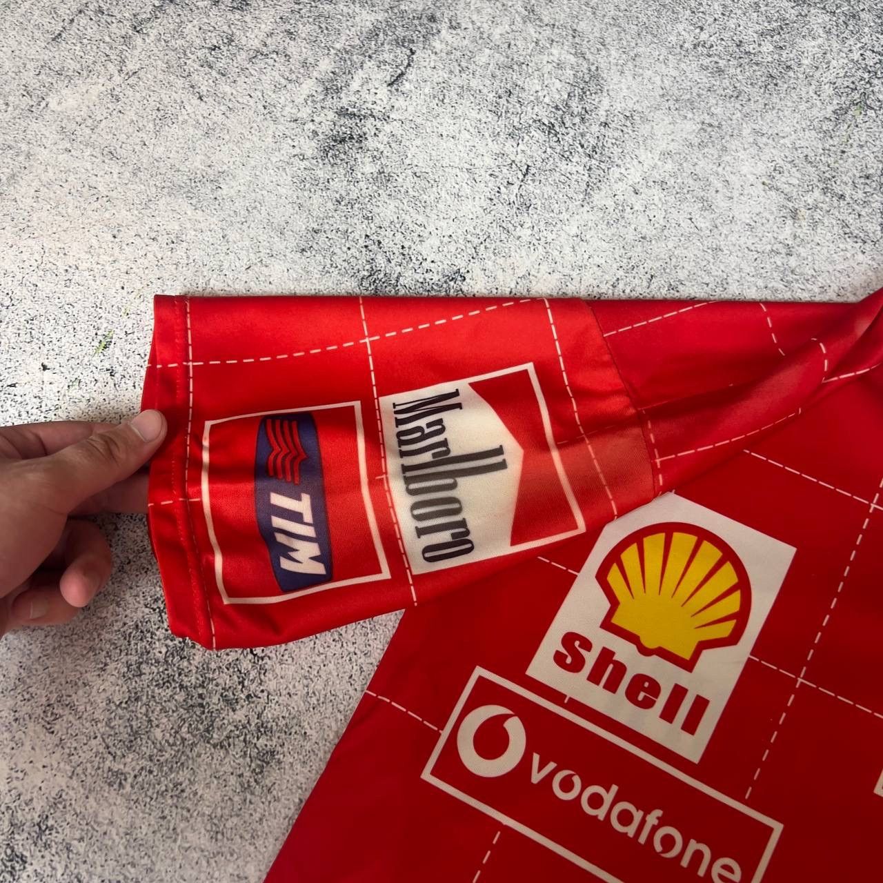 Ferrari Michael Schumacher Ferrari Marlboro Polo Red Men's Size S’ Size US S / EU 44-46 / 1 - 11 Thumbnail