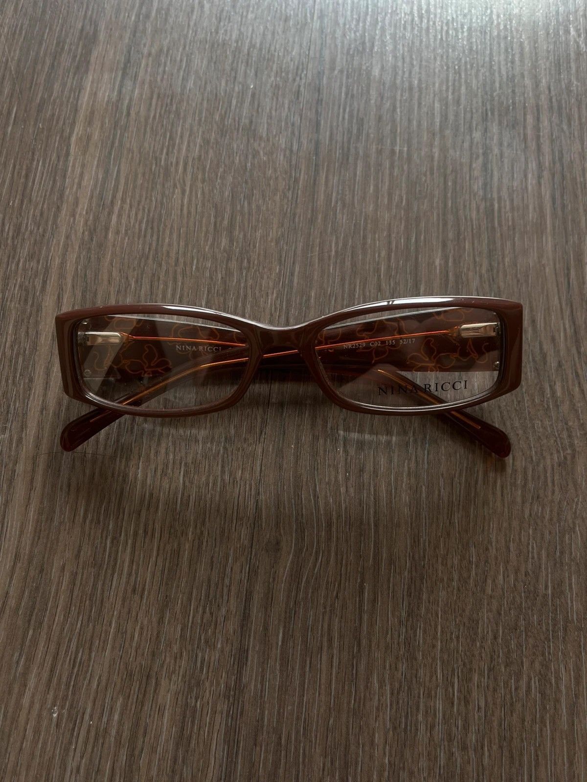Nina Ricci Nina Ricci Plastic Eyeglass NR2529 C02 135 52/17 Size ONE SIZE - 5 Thumbnail