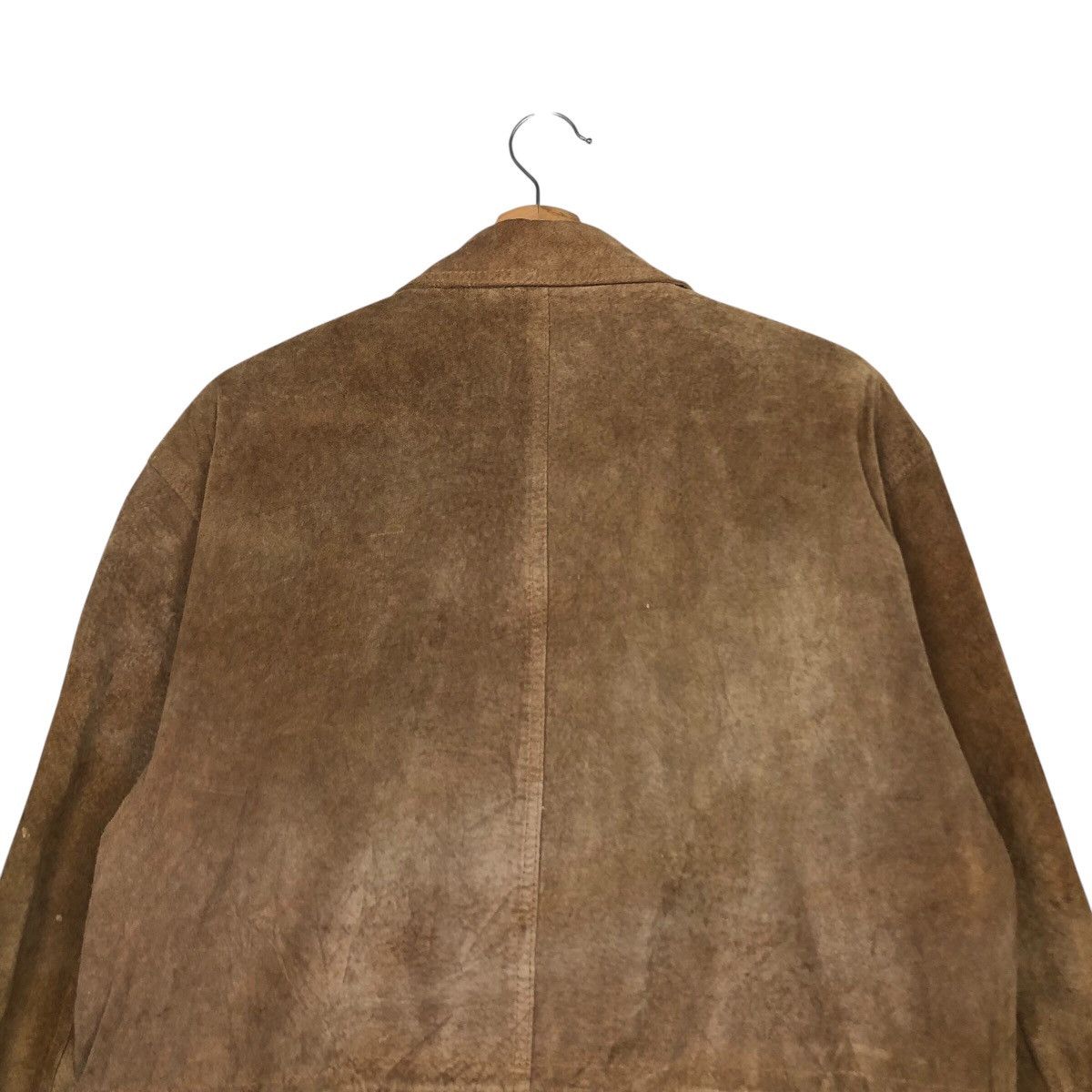 Japanese Brand 📌Vintage Chore Worker Leather Jacket Machope Issey Miyake Size US M / EU 48-50 / 2 - 10 Thumbnail