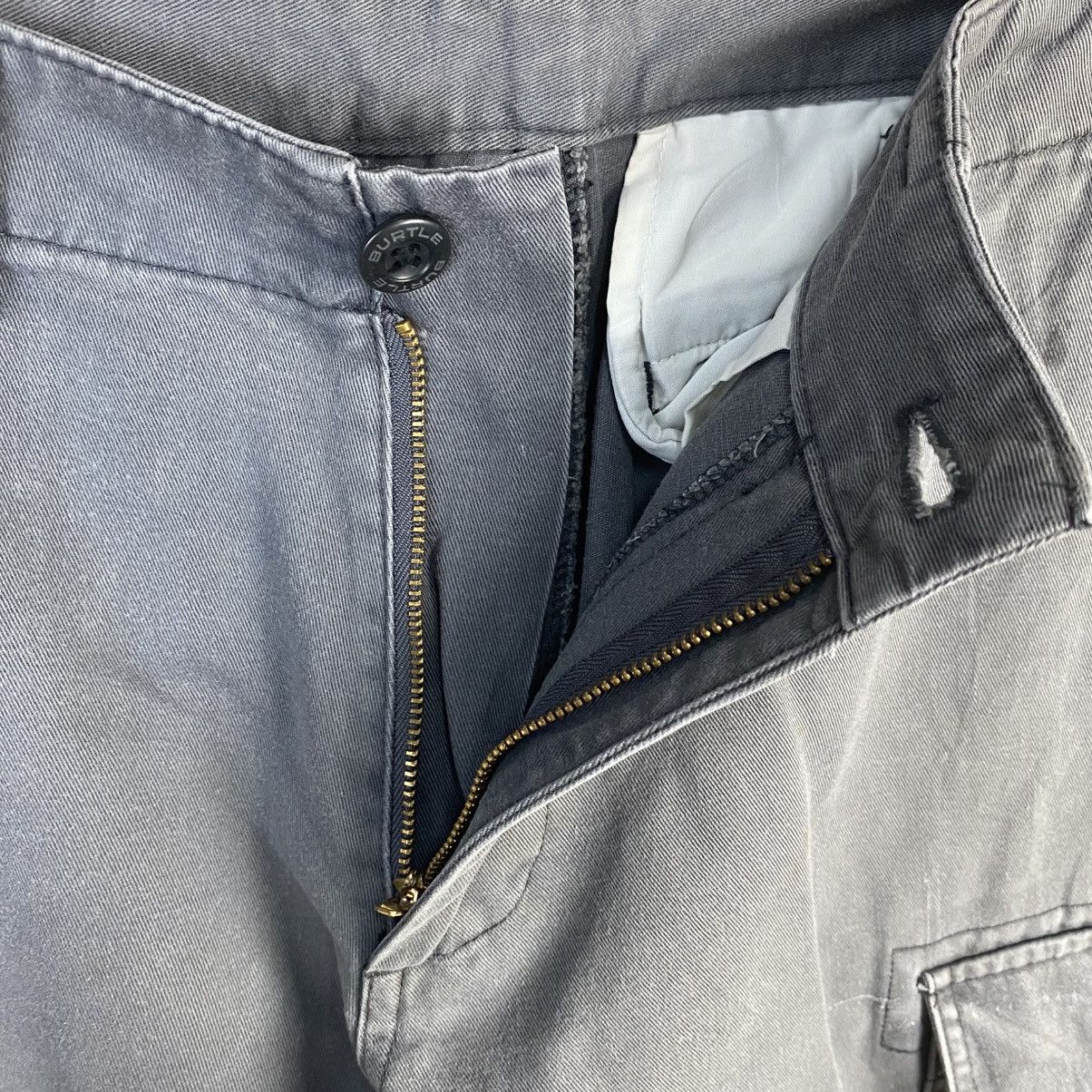 Japanese Brand DL Burtle Gray Cargo Multipocket Pants #C1002 Size US 29 - 14 Thumbnail