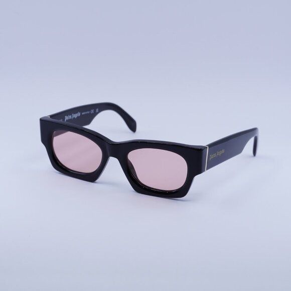 Palm Angels Palm Angels PERI089 BODIE 1021 Sunglasses Black Square Frame Size ONE SIZE - 1 Thumbnail