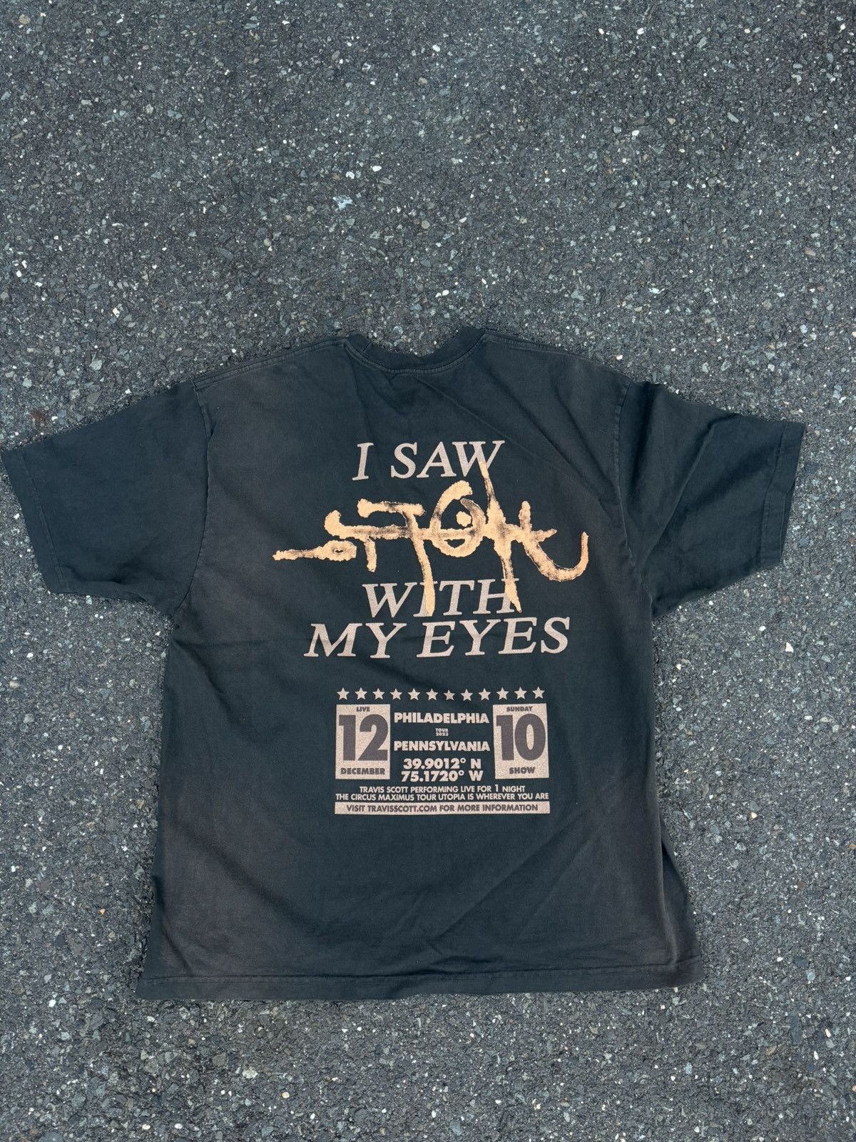 Travis Scott Travis Scott Utopia Tee Philadelphia Size US XXL / EU 58 / 5 - 2 Thumbnail