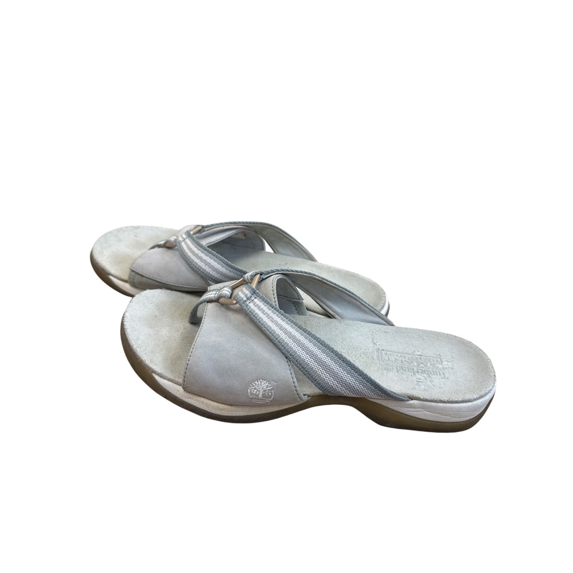 Timberland Timberland Womens Smart Comfort Gray Slip-On Sandals Size 8M Size US 8 / IT 38 - 4 Thumbnail