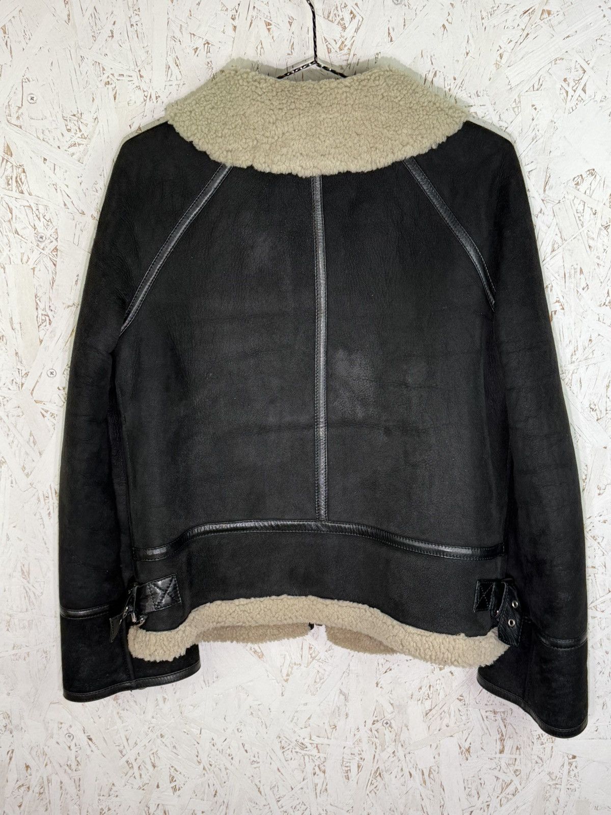 Dolce & Gabbana Dolce & Gabbana Shearling Leather Jacket Black IT 38 Size XS / US 0-2 / IT 36-38 - 6 Thumbnail