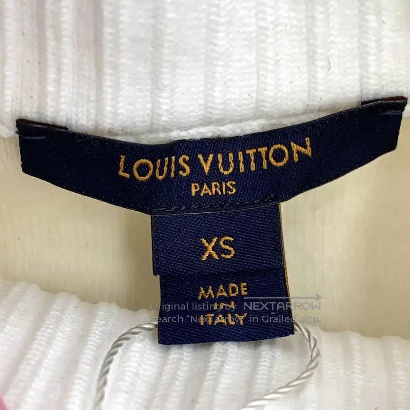 Louis Vuitton Louis Vuitton Women's XS White Sweatshirt . Size XS / US 0-2 / IT 36-38 - 5 Thumbnail