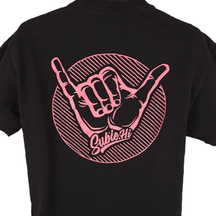 Vintage **Hawaii Subaru Lover Subie Hang Loose Mens T-Shirt Size Large Black** User: Hawaii Subaru Lover Subie Hang Loose Mens T-Shirt Size Large Black Size US L / EU 52-54 / 3 - 2 Thumbnail