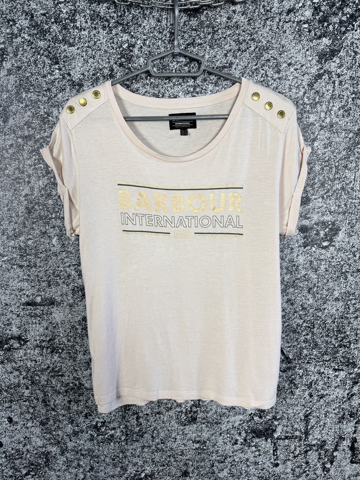Barbour Barbour International Montegi Tee Luxury T-Shirt Size UK 16 Size XL / US 12-14 / IT 48-50 - 1 Thumbnail