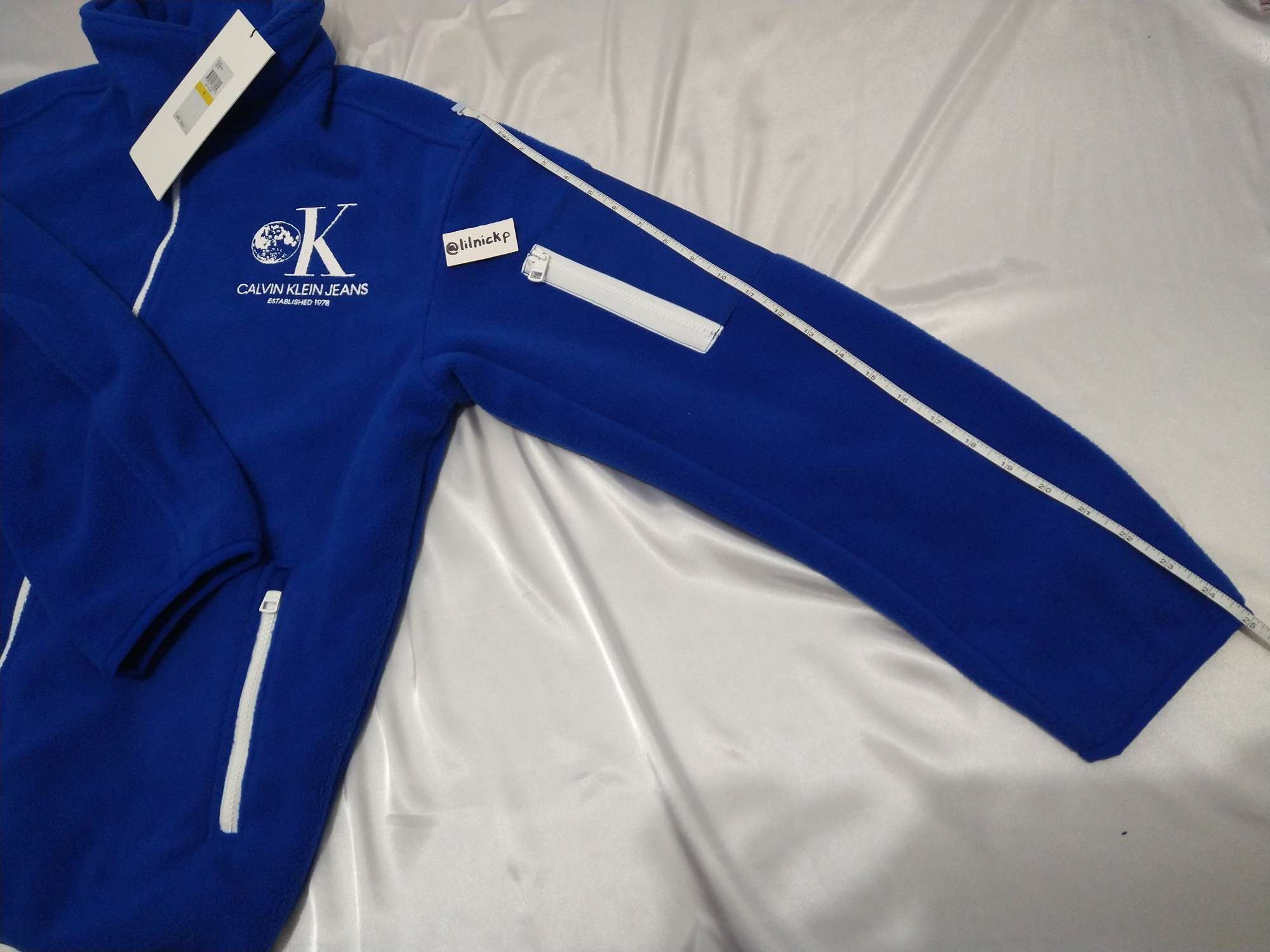 Calvin Klein 205W39NYC EST. 1978 Lunar Ascent OK Logo Fleece Jacket Size US M / EU 48-50 / 2 - 7 Thumbnail
