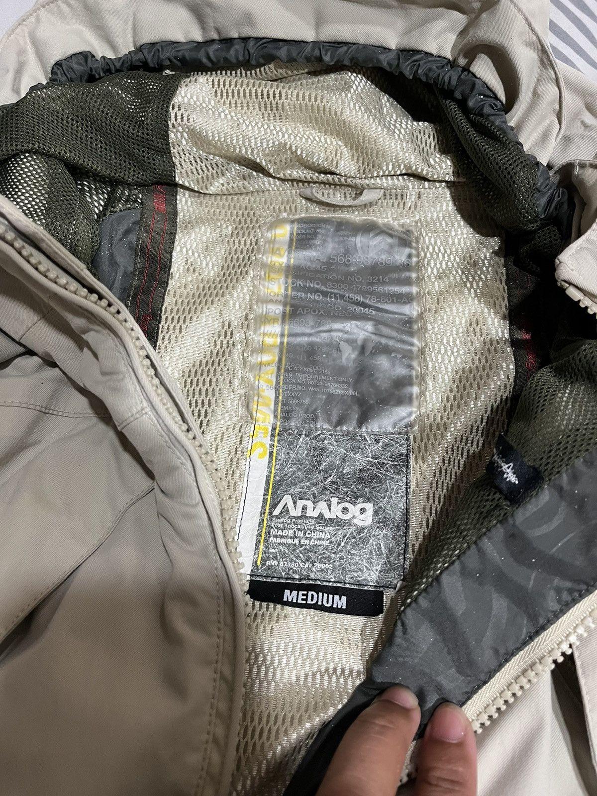 Analog × Burton × Vintage RARE Y2K Analog Apox Sys GorpCore Jacket Size US M / EU 48-50 / 2 - 5 Thumbnail