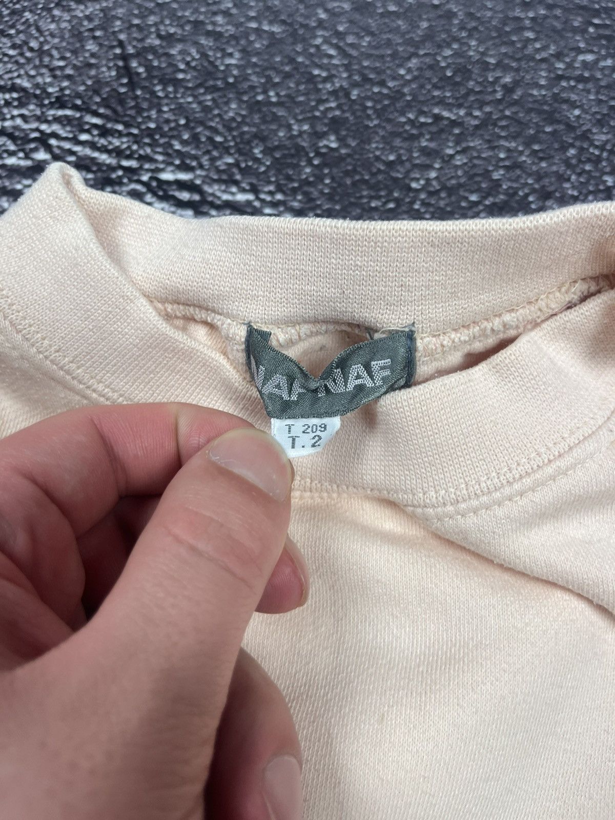 Vintage Naf Naf Big Logo Embroidered Boxy Fit Vintage Sweater Size US M / EU 48-50 / 2 - 6 Thumbnail