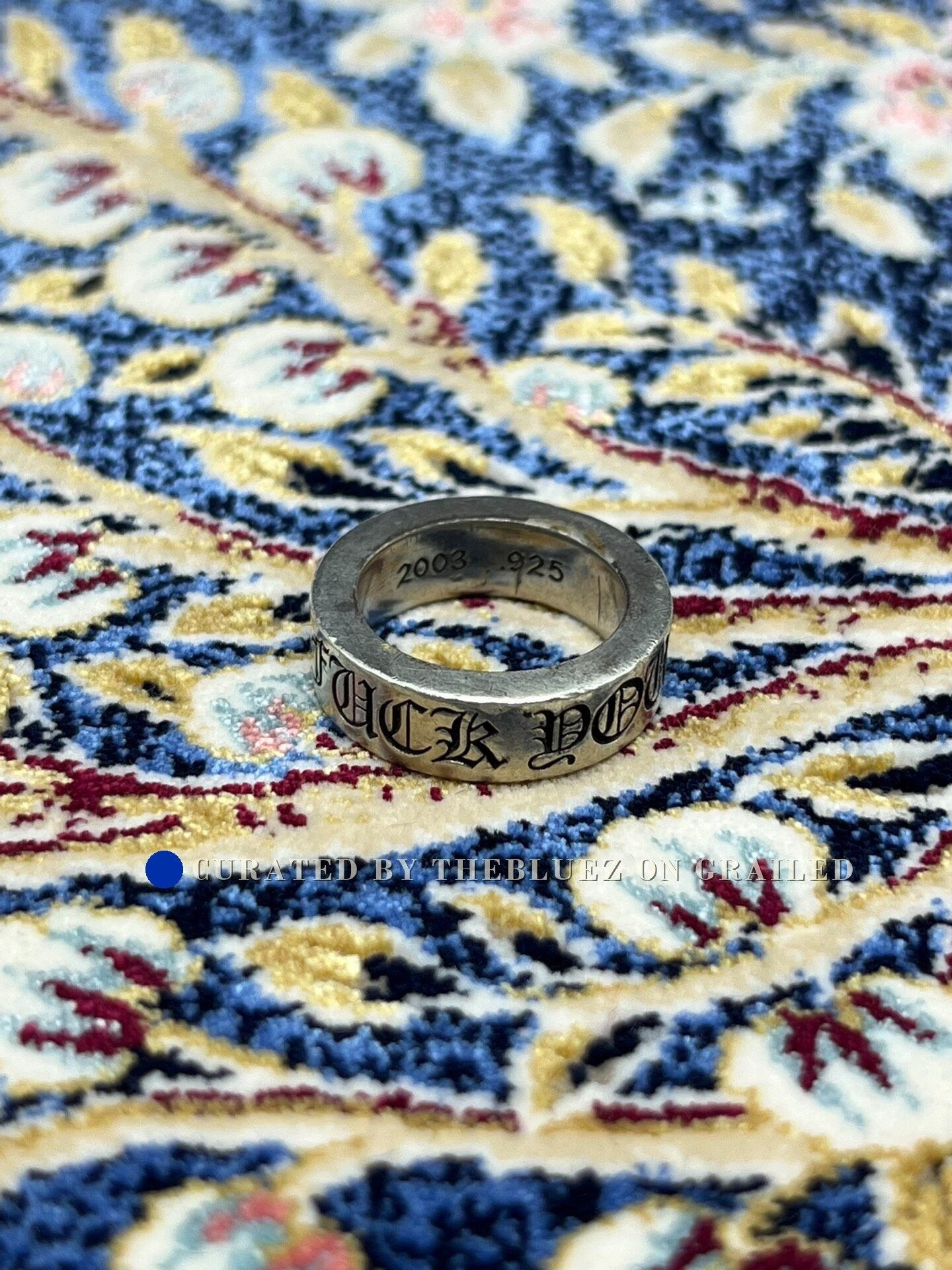 CHROME HEARTS リング 925-2000 Chrome Hearts Chrome Hearts 2000 925 Silver Ring | Grailed