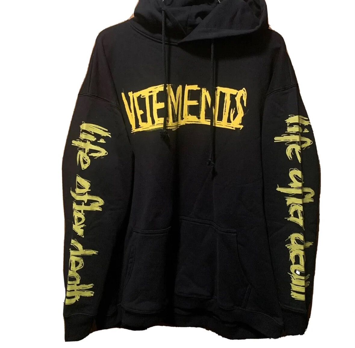 Vetements パーカー life after death Vetements Vetements Life After Death Hoodie | Grailed