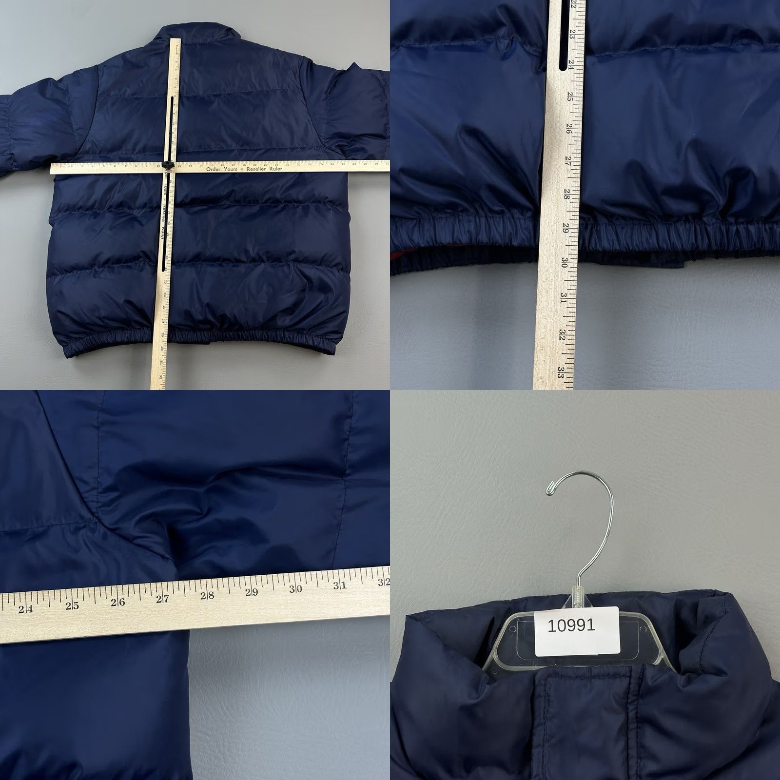 Ralph Lauren VINTAGE Polo Jeans Co Ralph Lauren Jacket Mens XL Blue Full Zip Down Puffer Logo Size US XL / EU 56 / 4 - 9 Thumbnail