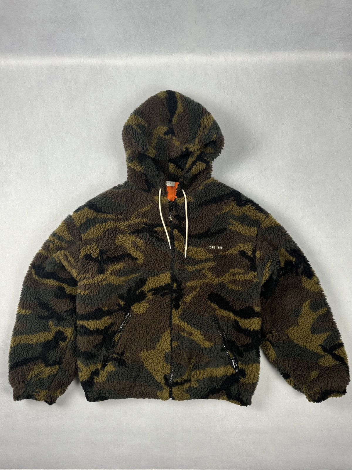 FW22 Camo Shearling Jacket