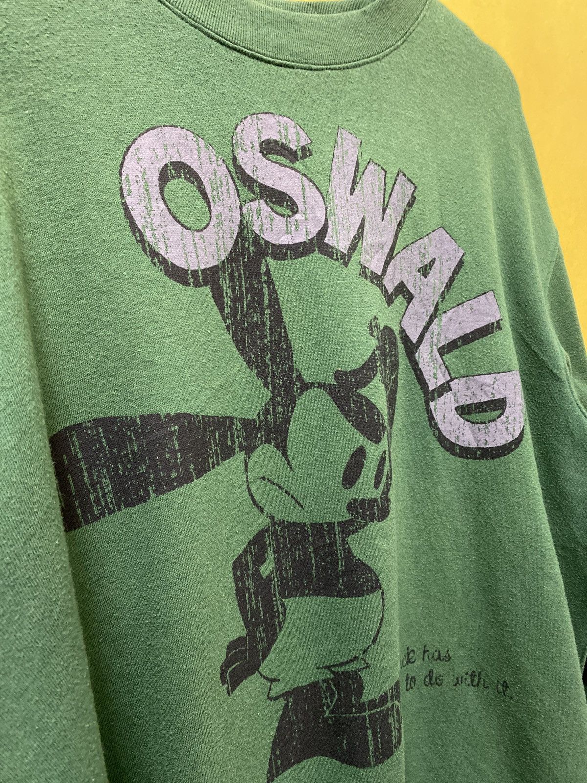 Disney Disney Oswald Sweatshirt Crewneck Tee Size US L / EU 52-54 / 3 - 5 Thumbnail