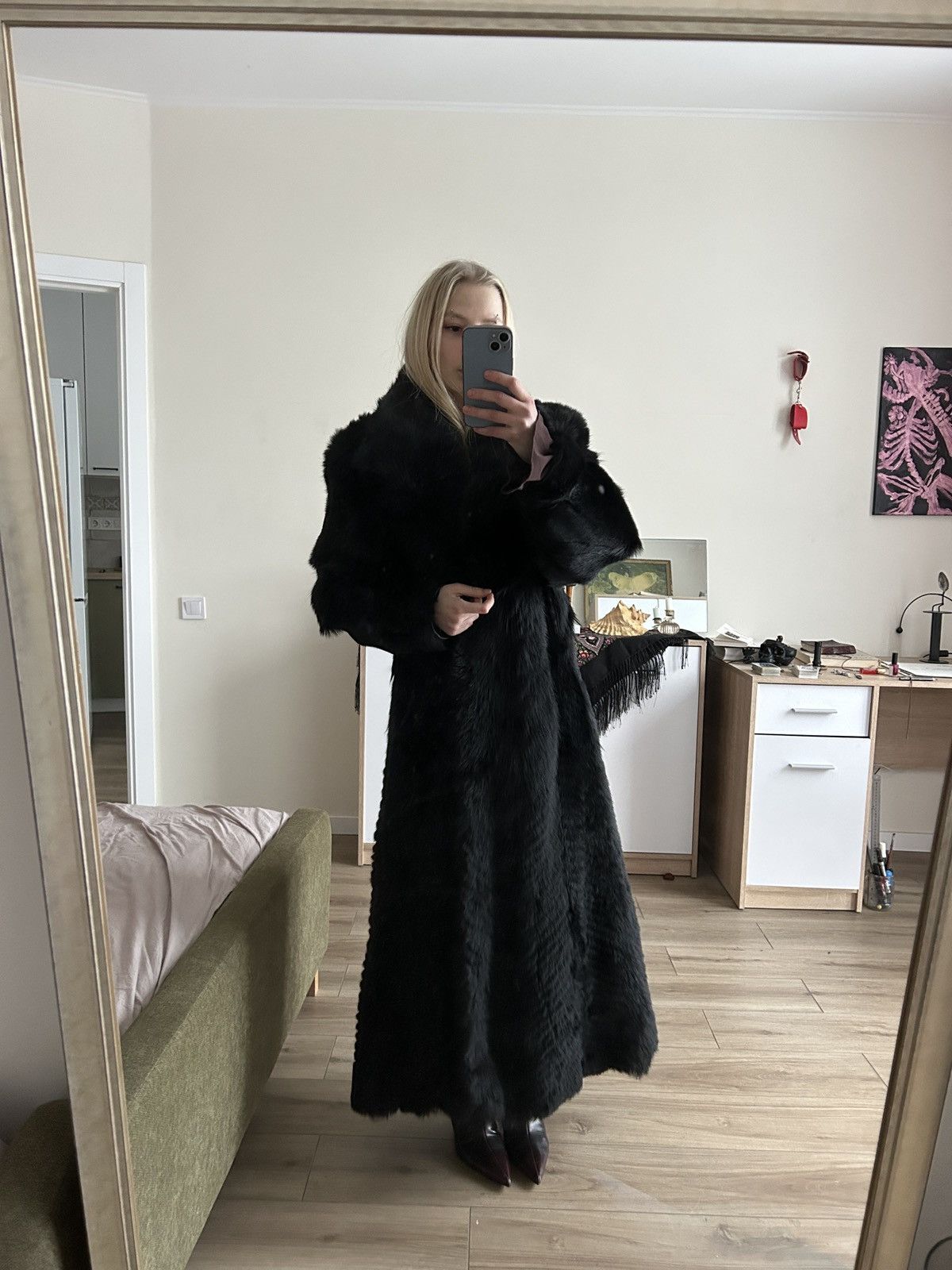 Berghaus wolf fur coat Size M / US 6-8 / IT 42-44 - 1 Thumbnail