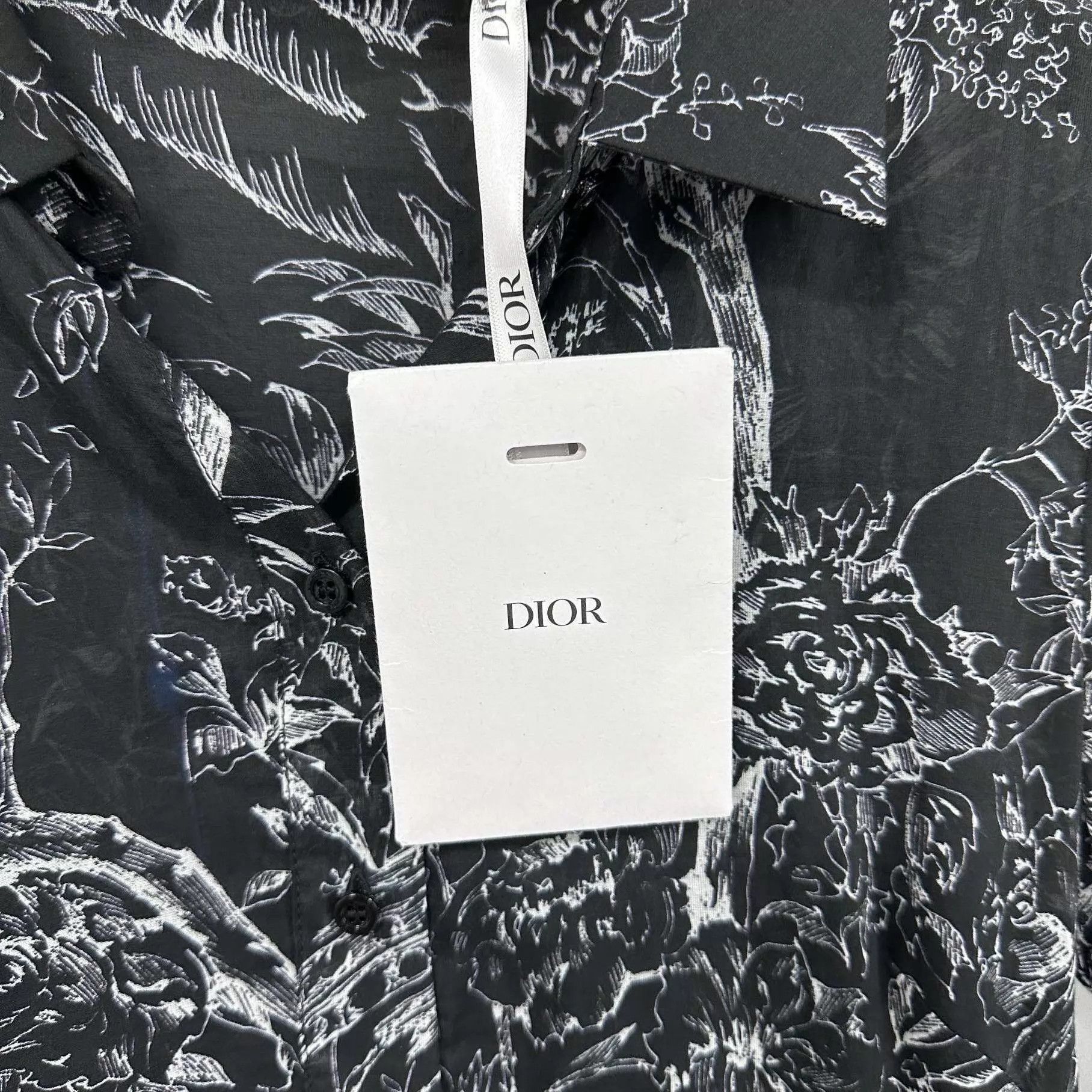 Dior Dior Women's Black Jungle Print Dress Size XS / US 0-2 / IT 36-38 - 5 Thumbnail