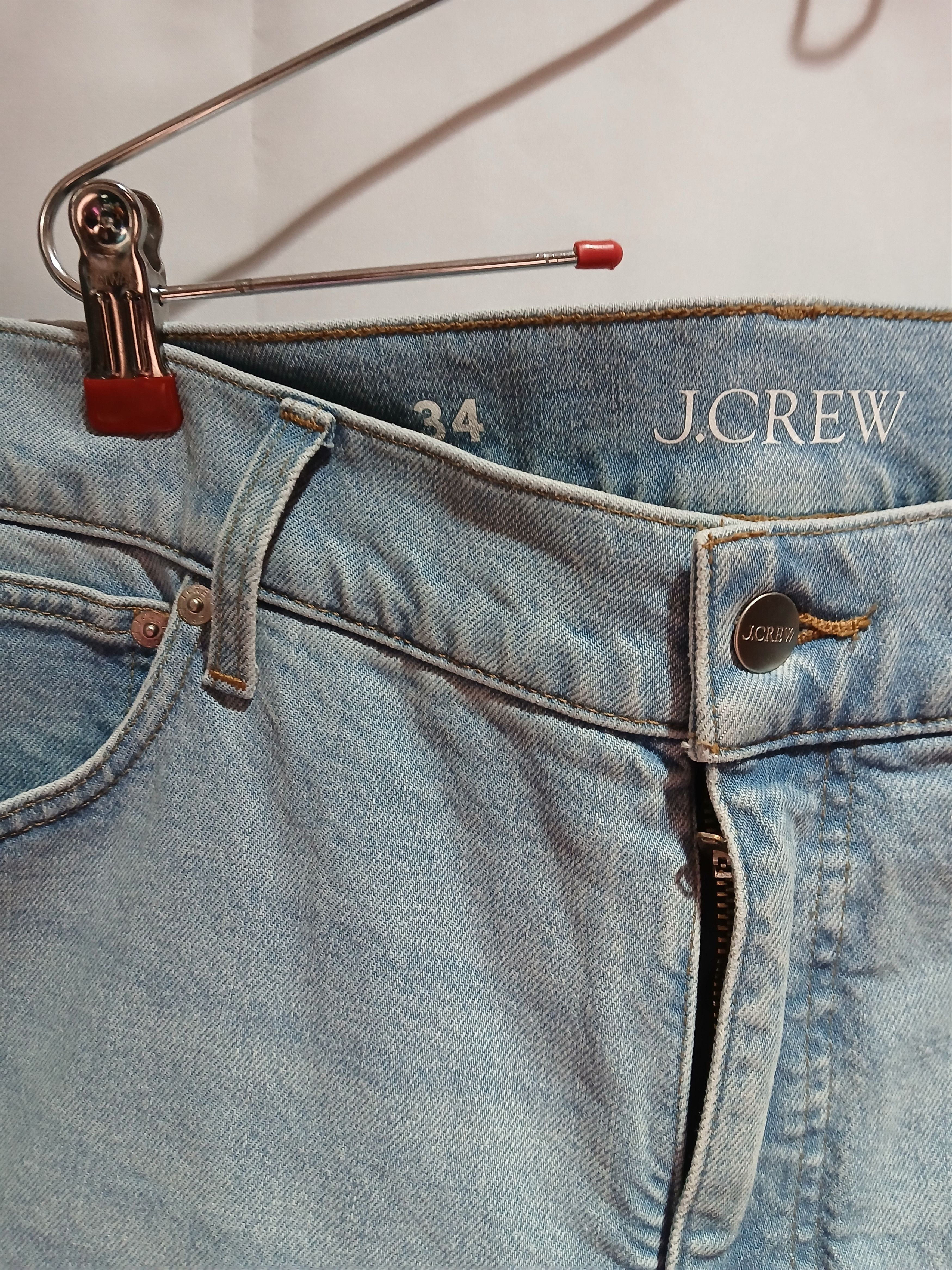 J.Crew J crew men's denim jeans size 34 Size US 34 / EU 50 - 2 Thumbnail