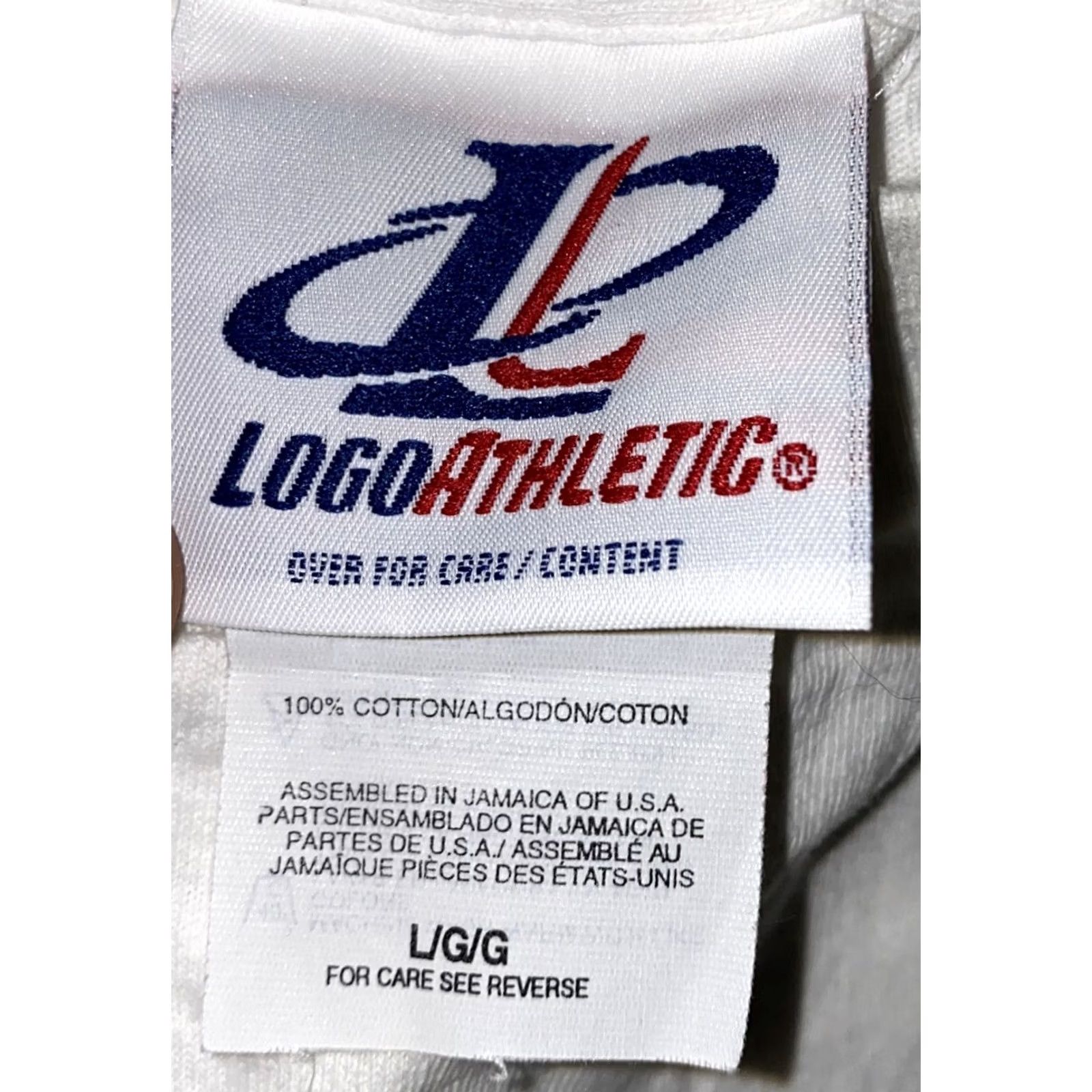 Logo Athletic VINTAGE Logo Athletic T-Shirt Mens White Short Sleeve Brickyard 400 Size L Size US L / EU 52-54 / 3 - 5 Thumbnail