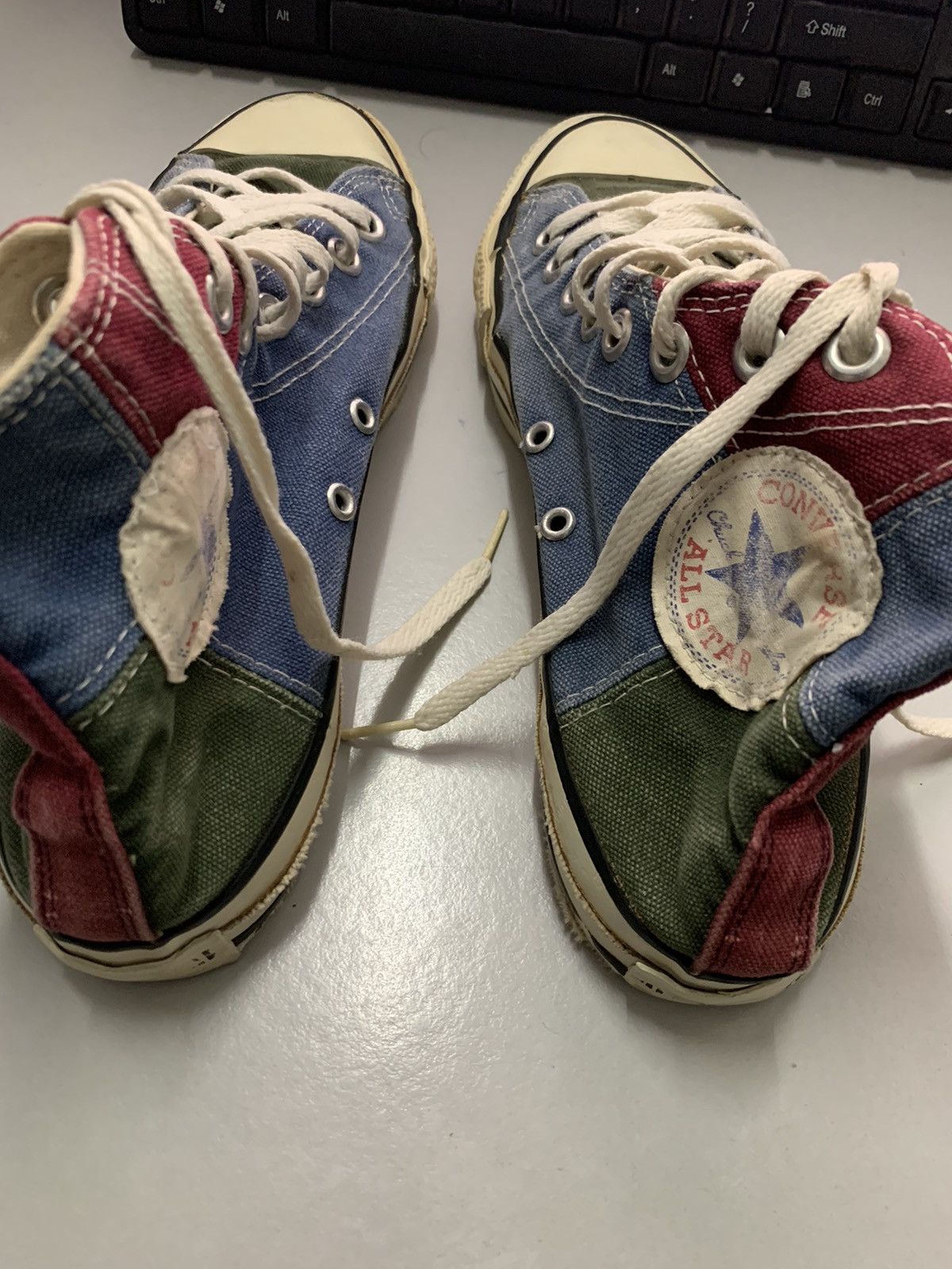 Converse × Vintage Converse made in usa highcut 1990 Size US 6.5 / EU 39-40 - 8 Thumbnail