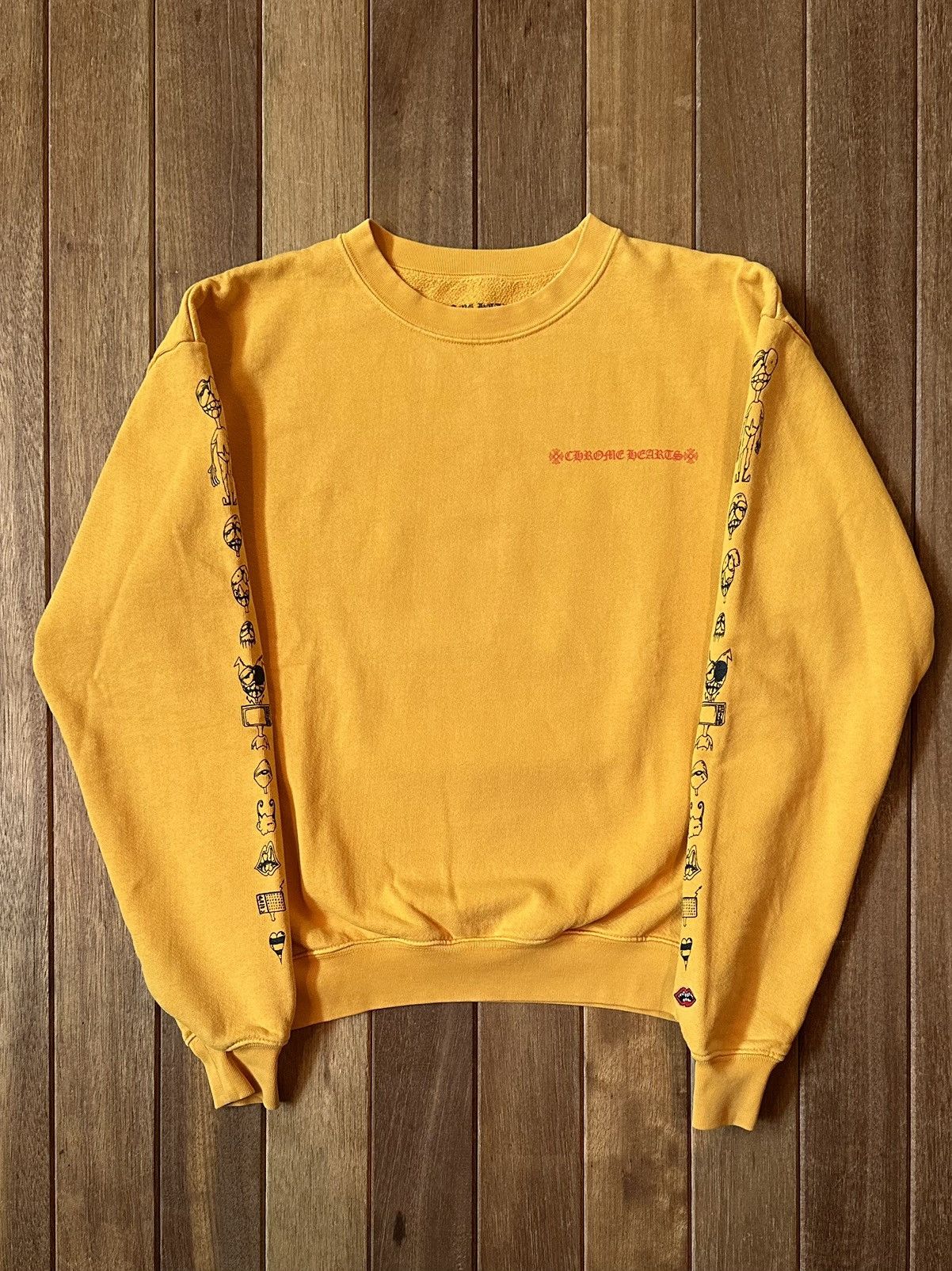 Chrome Hearts Chrome Hearts Matty Call Me Crew Sweatshirt (XS) Size US XS / EU 42 / 0 - 2 Thumbnail
