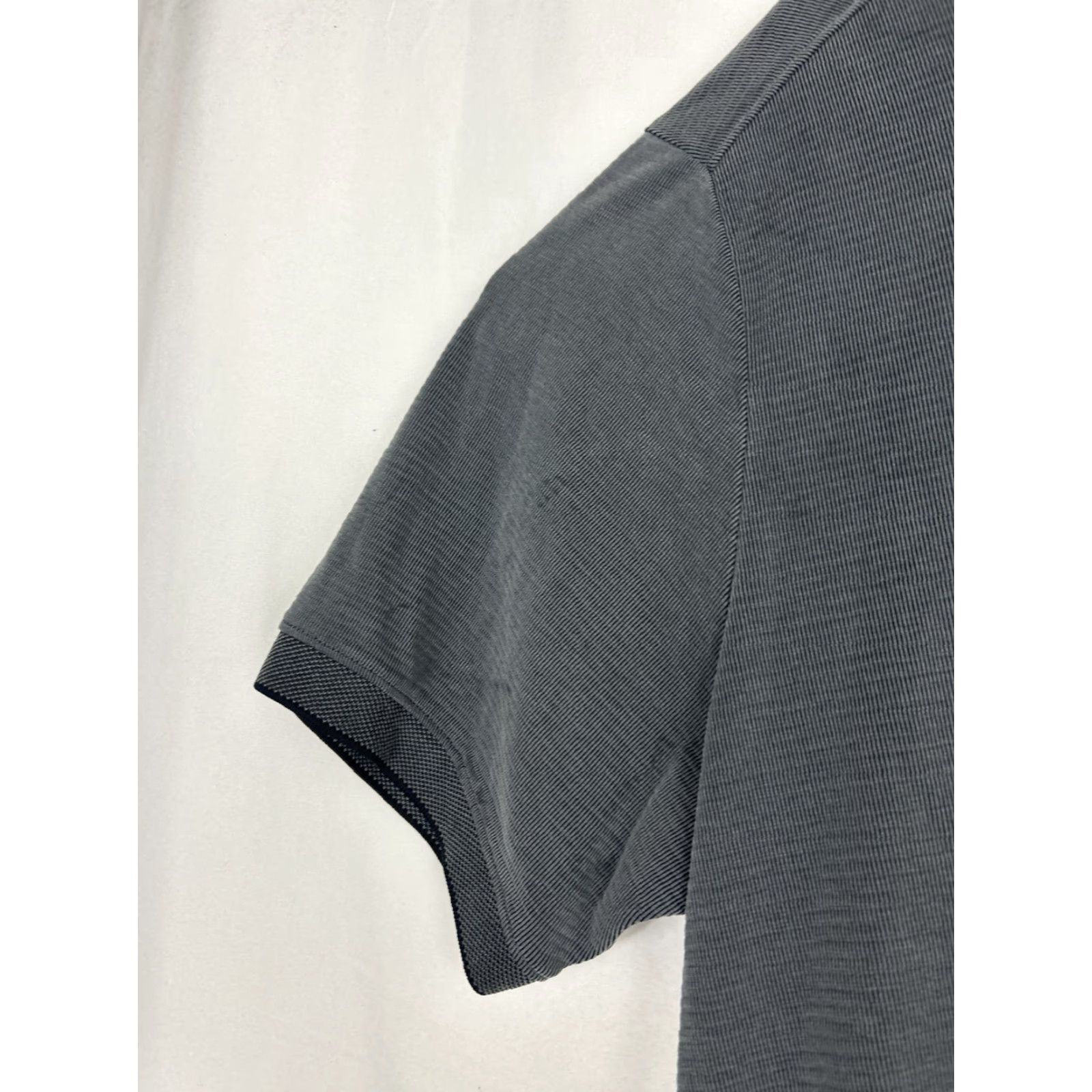 Tommy Bahama Tommy Bahama Polo Shirt Mens XL Gray Textured Modal Island Zone Casual Shirt Size US XL / EU 56 / 4 - 2 Thumbnail