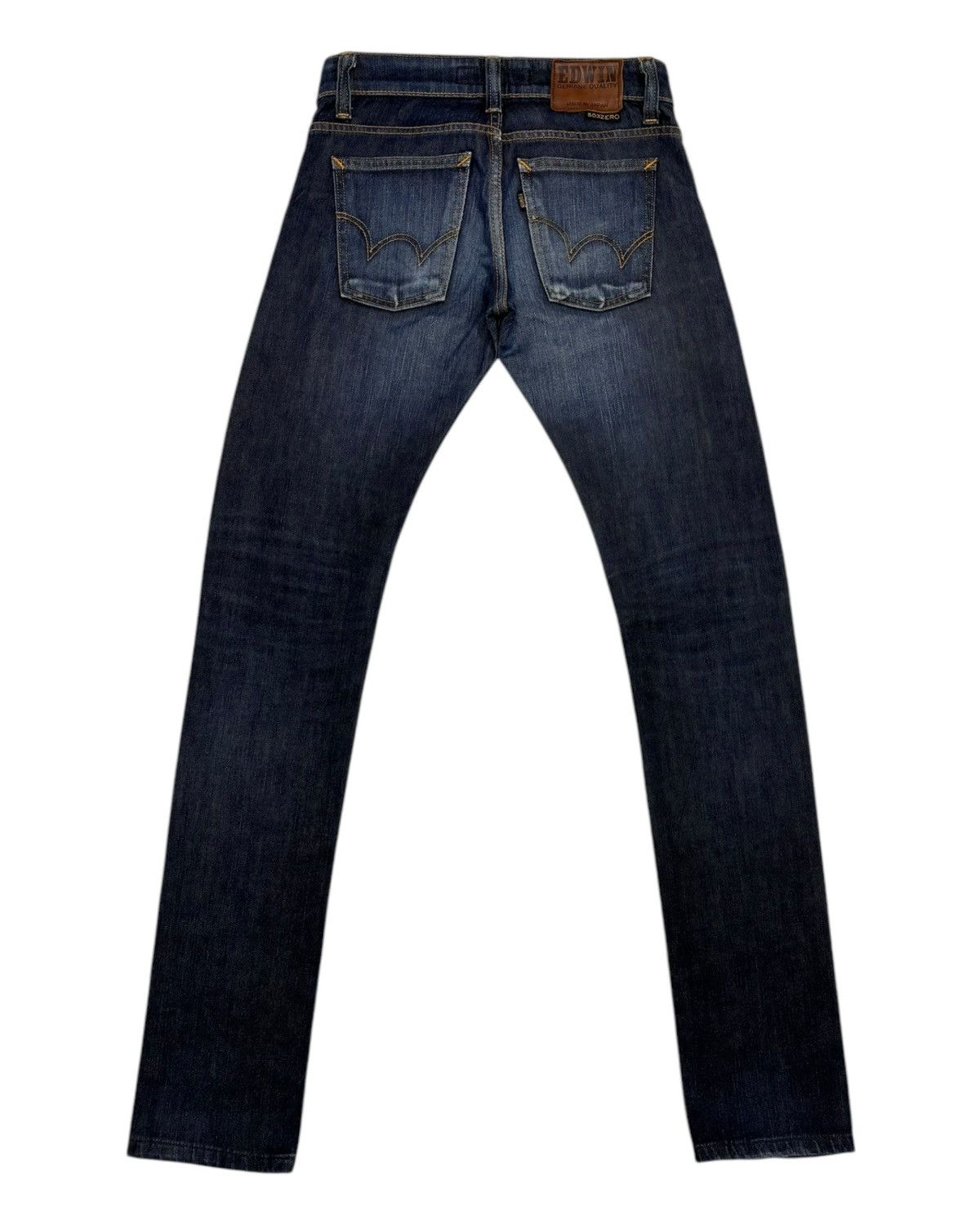 Edwin × If Six Was Nine × Le Grande Bleu (L.G.B.) 🔥EDWIN 503Zero Slim Skinny Blue Denim Jeans Size 27" / US 4 / IT 40 - 8 Thumbnail